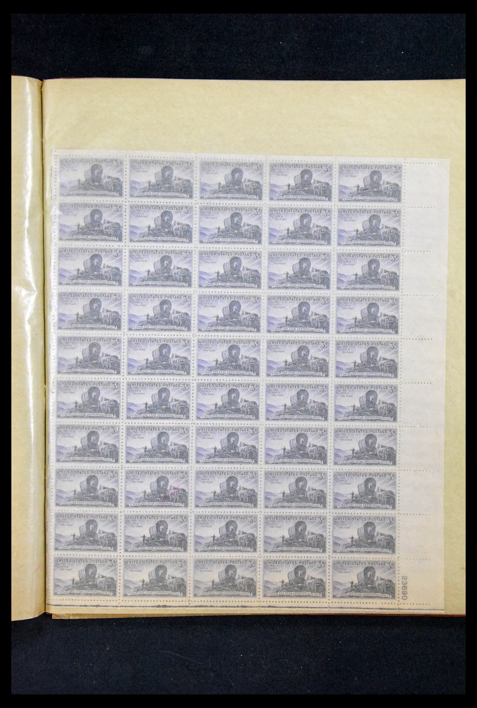 38238 0039 - Stamp collection 38238 USA Christmas seals from 1910.