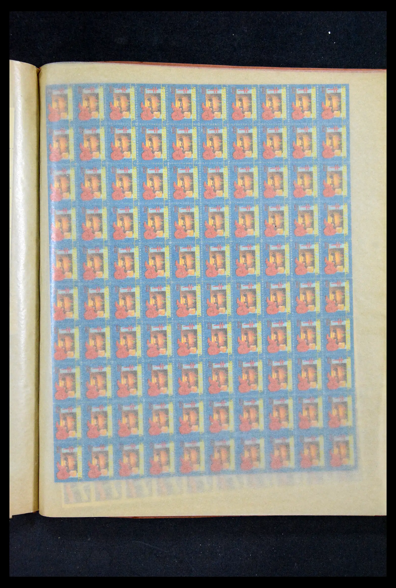 38238 0049 - Stamp collection 38238 USA Christmas seals from 1910.