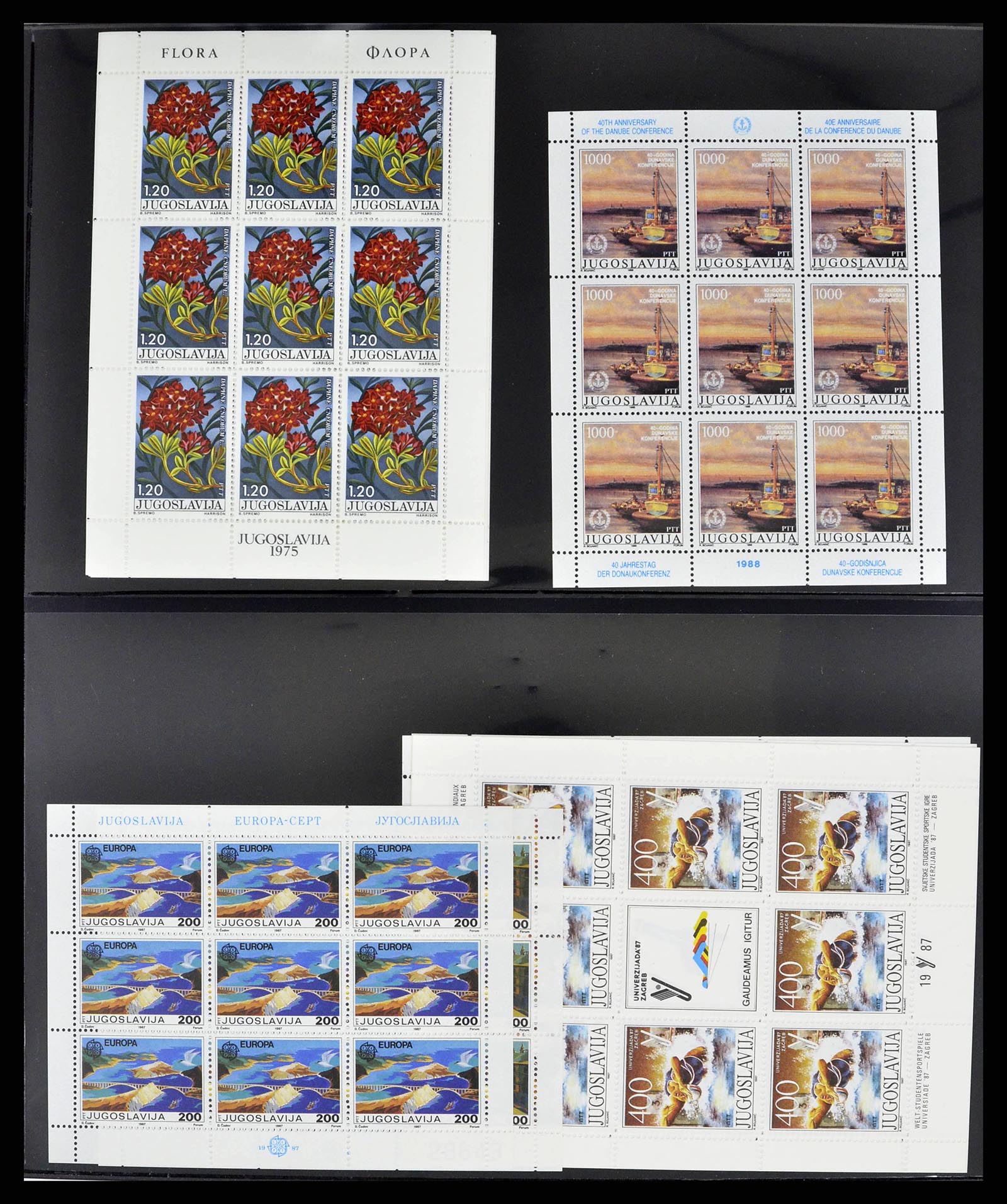 38242 0011 - Stamp collection 38242 European countries mint never hinged 1937-2002.