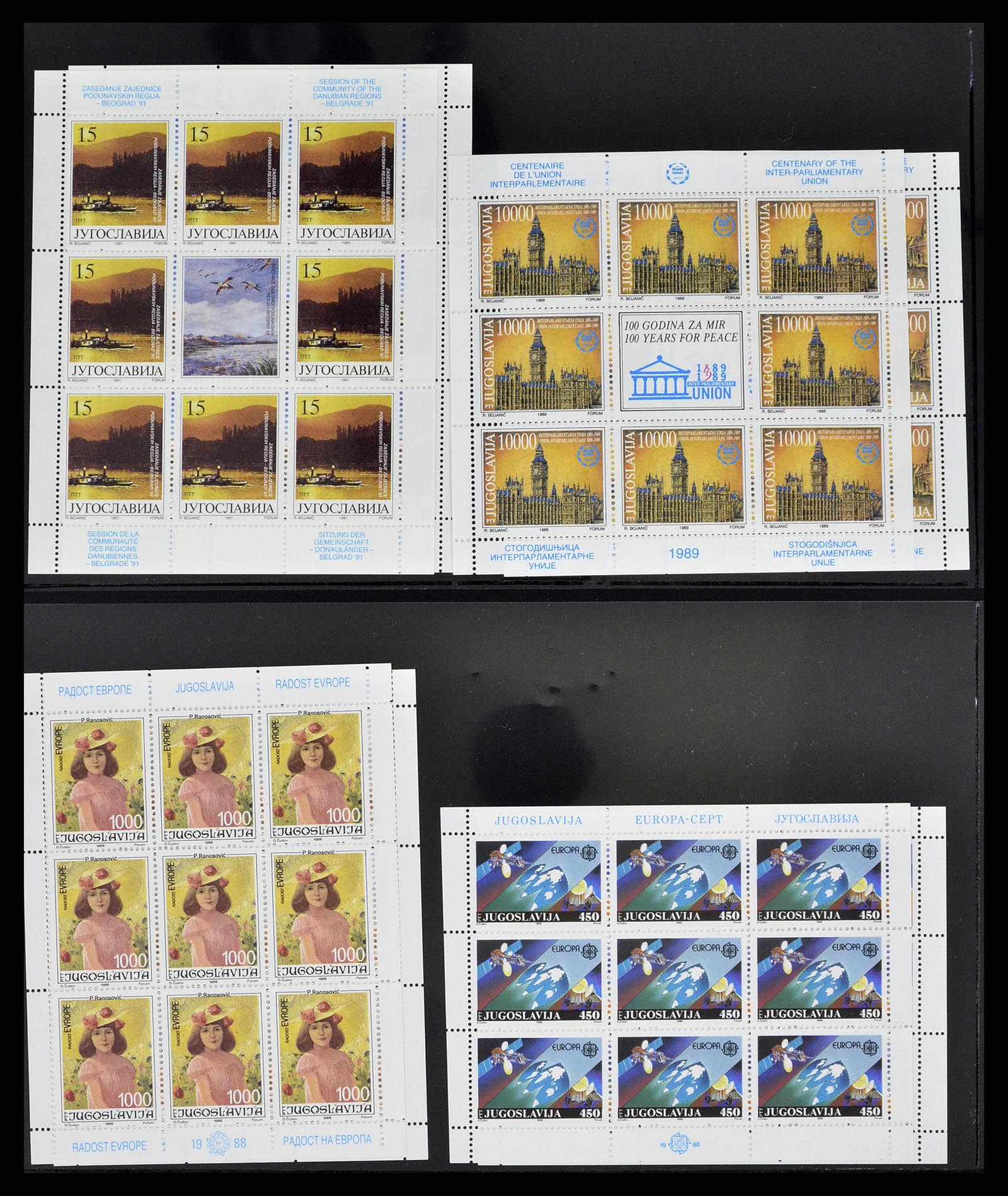 38242 0012 - Stamp collection 38242 European countries mint never hinged 1937-2002.