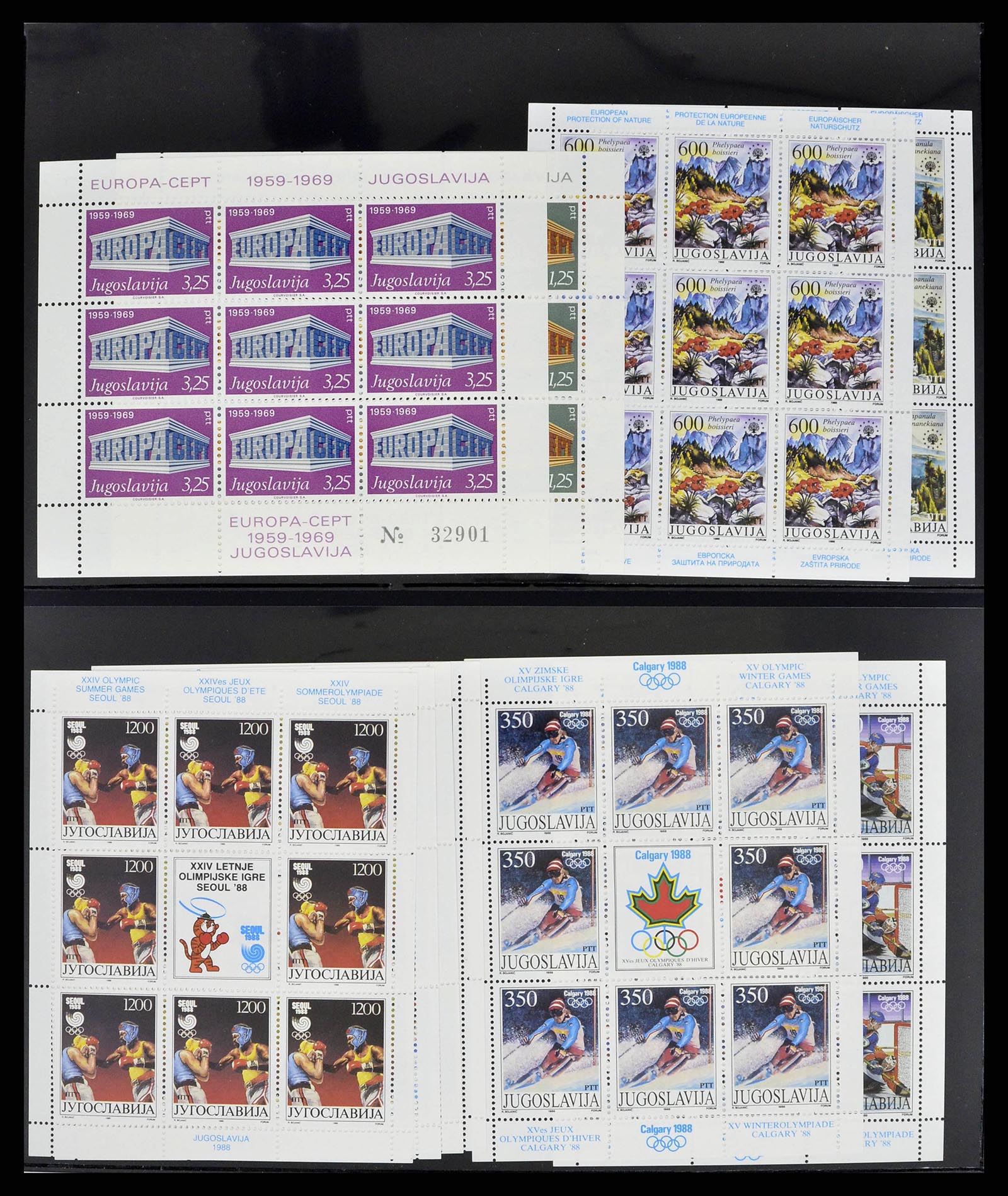 38242 0013 - Postzegelverzameling 38242 Europese landen postfris 1937-2002.