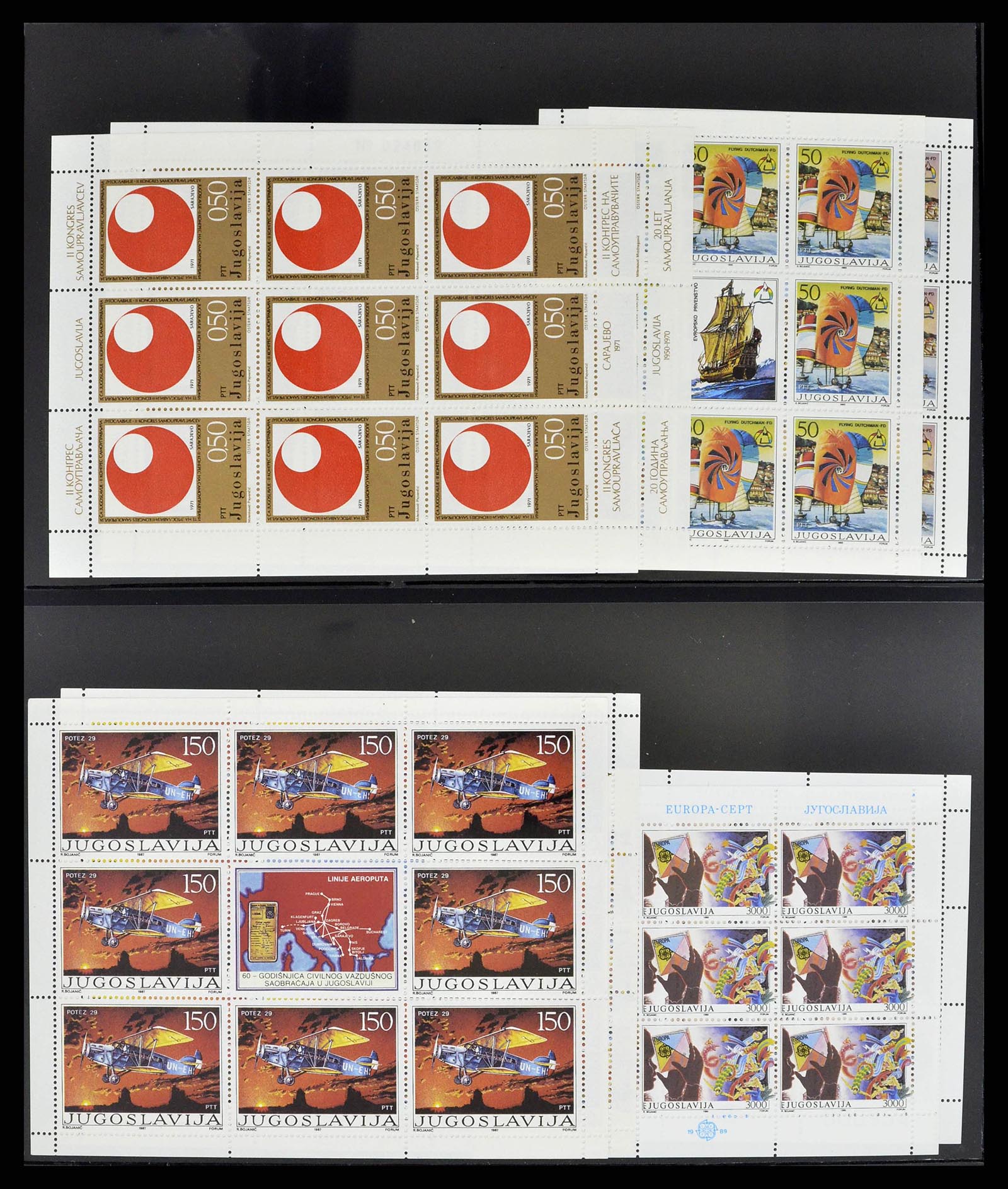 38242 0019 - Postzegelverzameling 38242 Europese landen postfris 1937-2002.