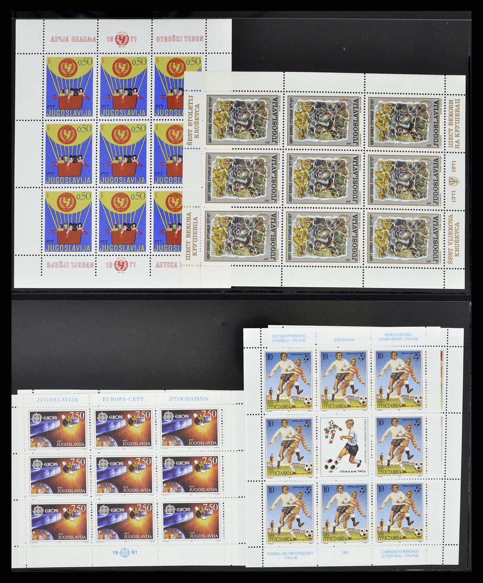 38242 0020 - Postzegelverzameling 38242 Europese landen postfris 1937-2002.