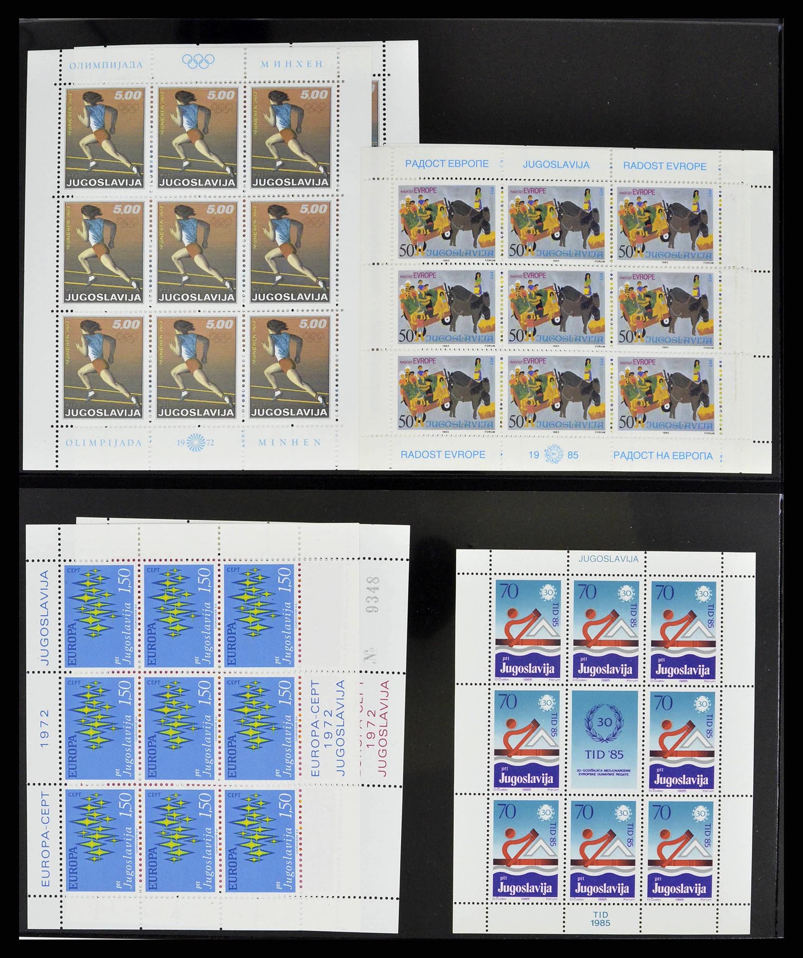 38242 0022 - Stamp collection 38242 European countries mint never hinged 1937-2002.