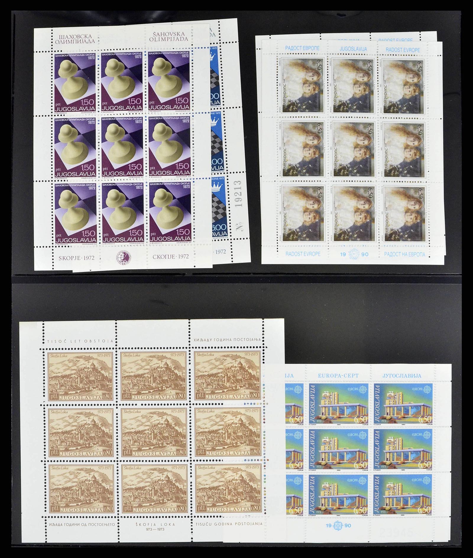 38242 0023 - Stamp collection 38242 European countries mint never hinged 1937-2002.