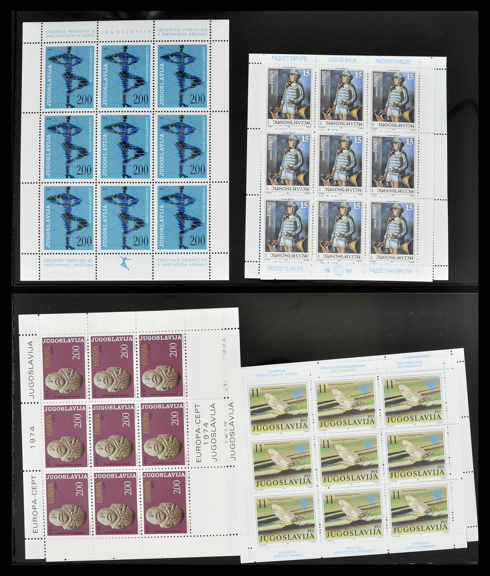 38242 0025 - Stamp collection 38242 European countries mint never hinged 1937-2002.