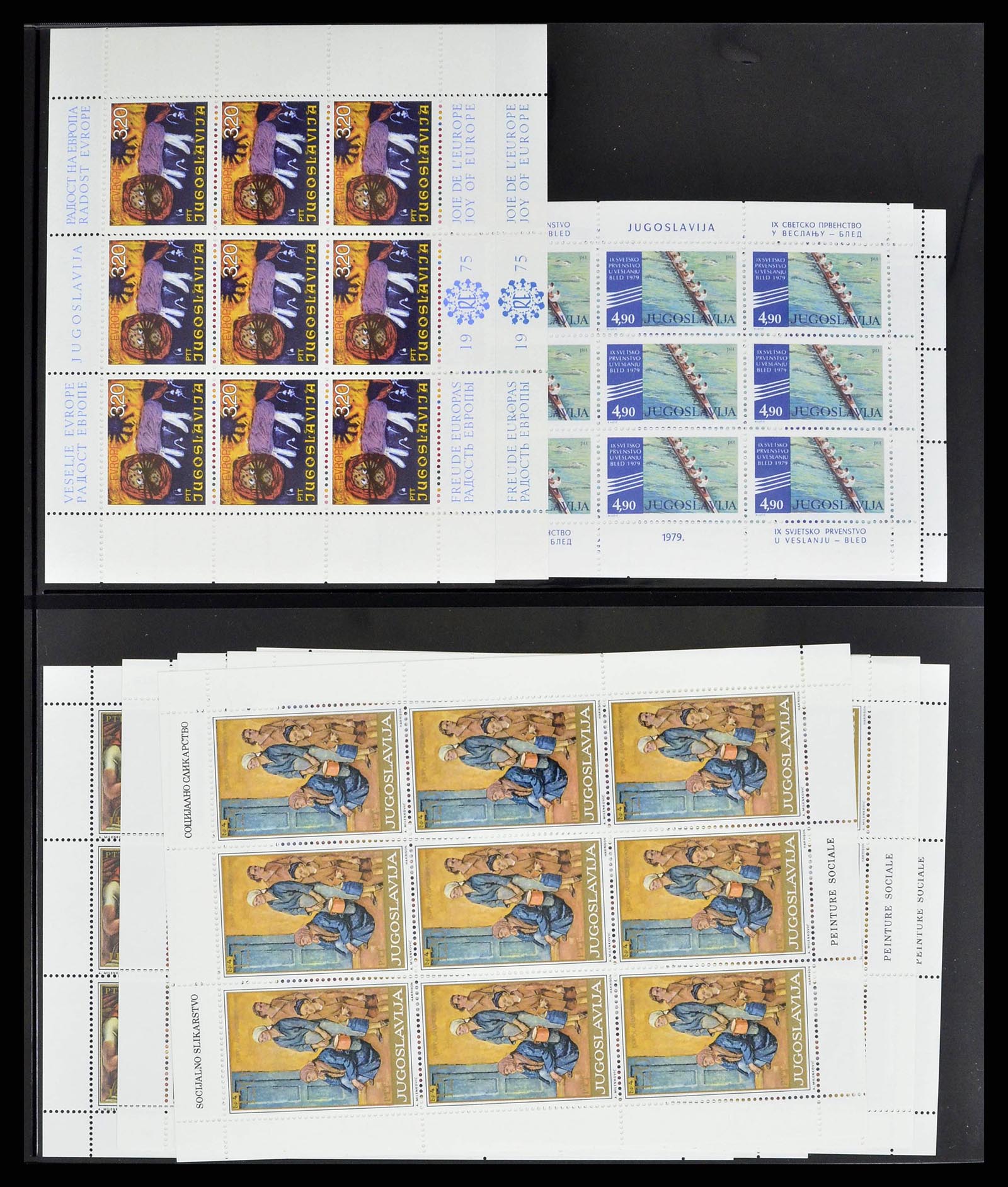 38242 0029 - Stamp collection 38242 European countries mint never hinged 1937-2002.