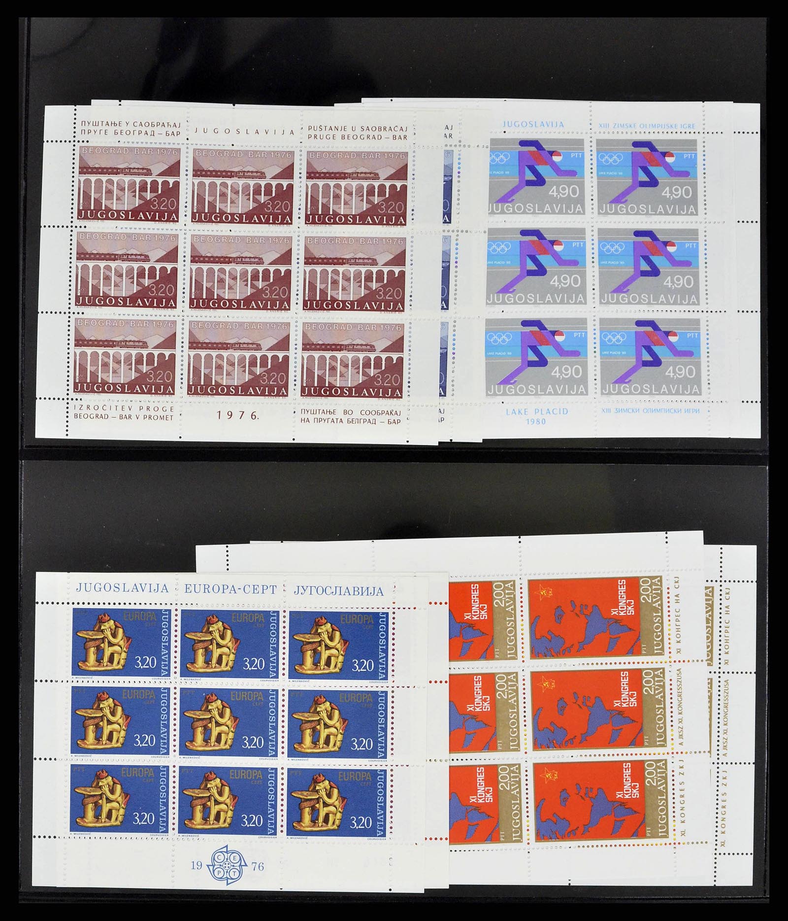 38242 0034 - Stamp collection 38242 European countries mint never hinged 1937-2002.