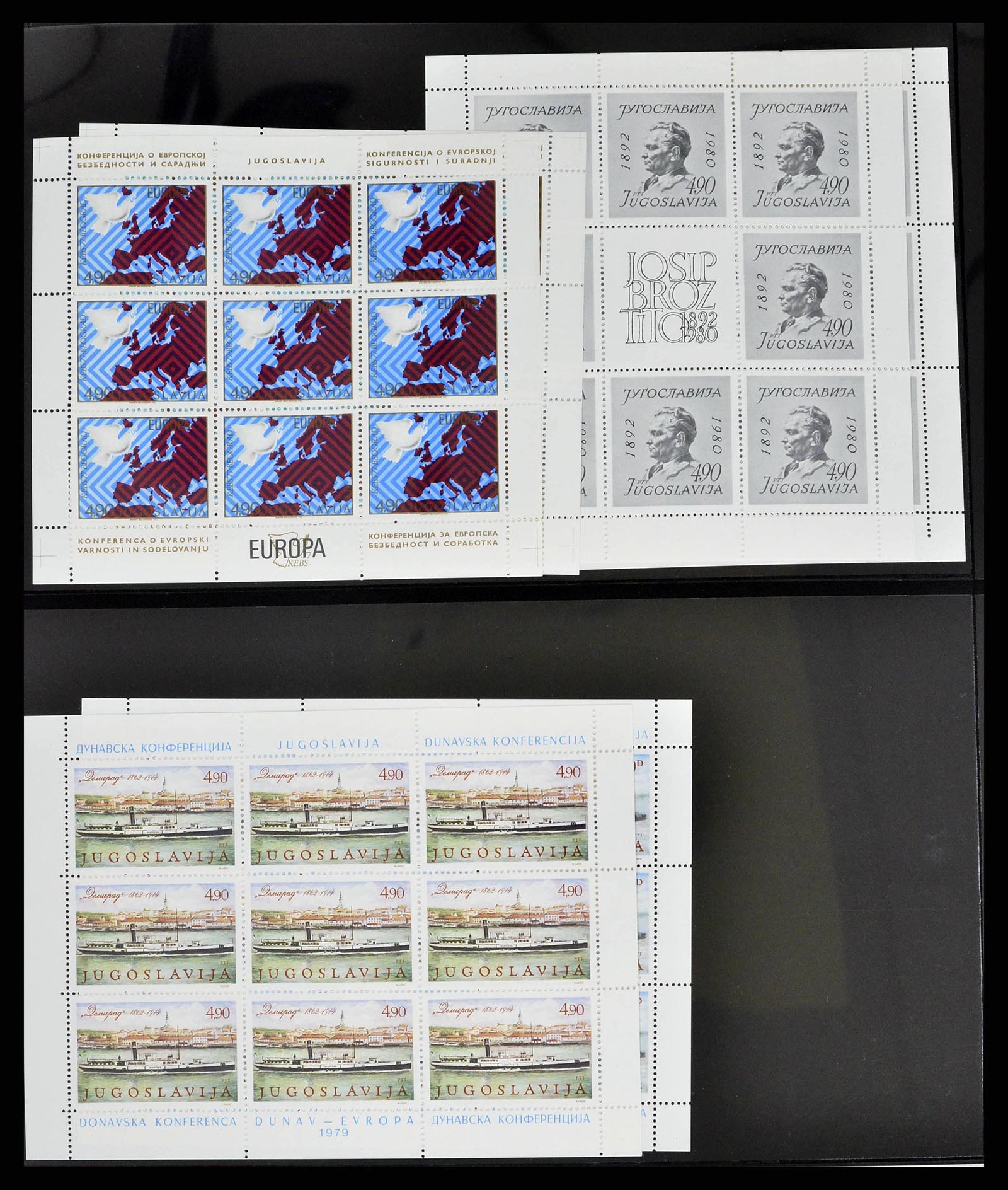 38242 0038 - Stamp collection 38242 European countries mint never hinged 1937-2002.