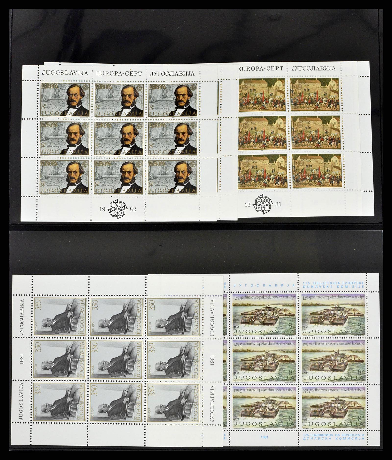 38242 0040 - Stamp collection 38242 European countries mint never hinged 1937-2002.