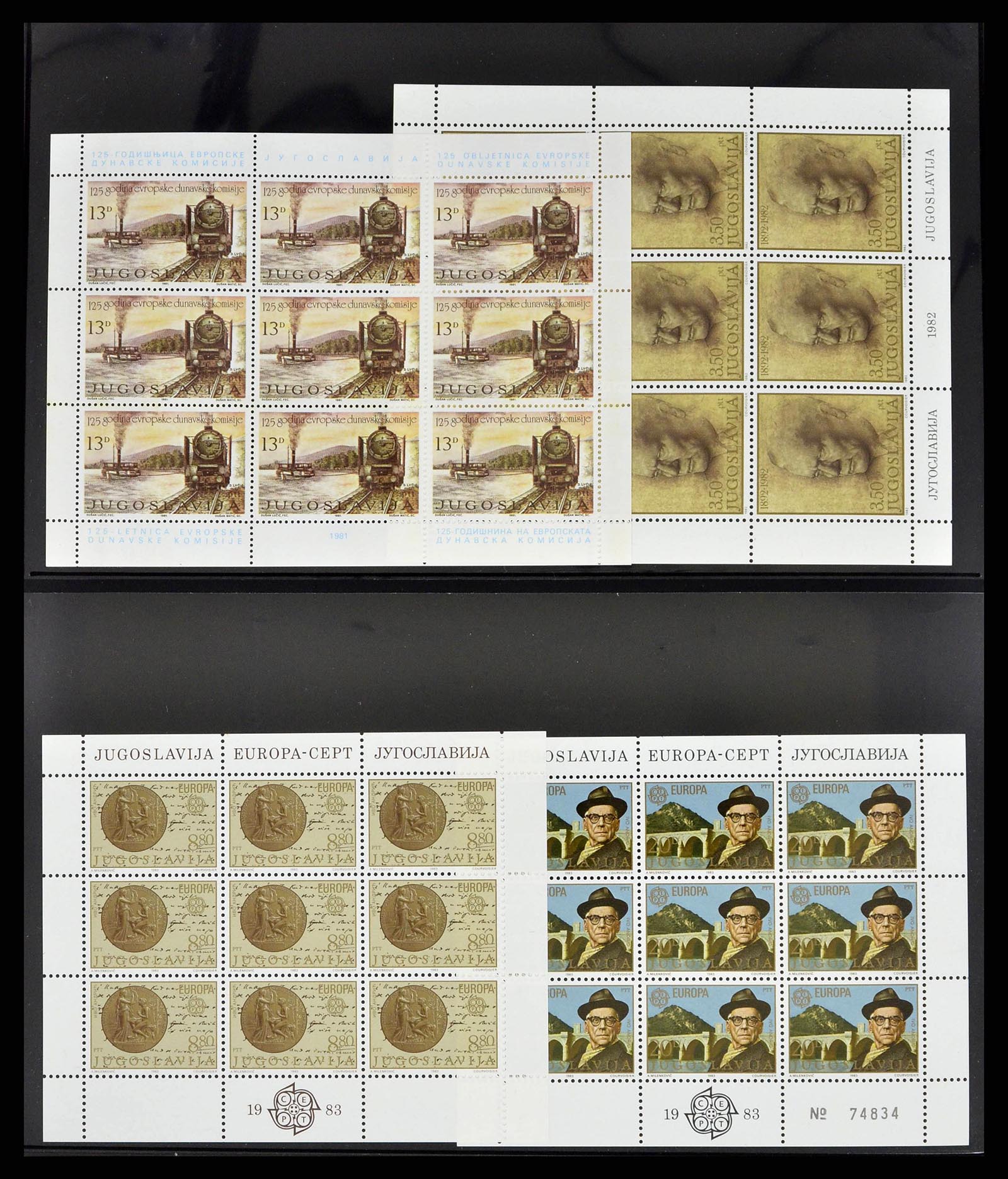 38242 0041 - Stamp collection 38242 European countries mint never hinged 1937-2002.