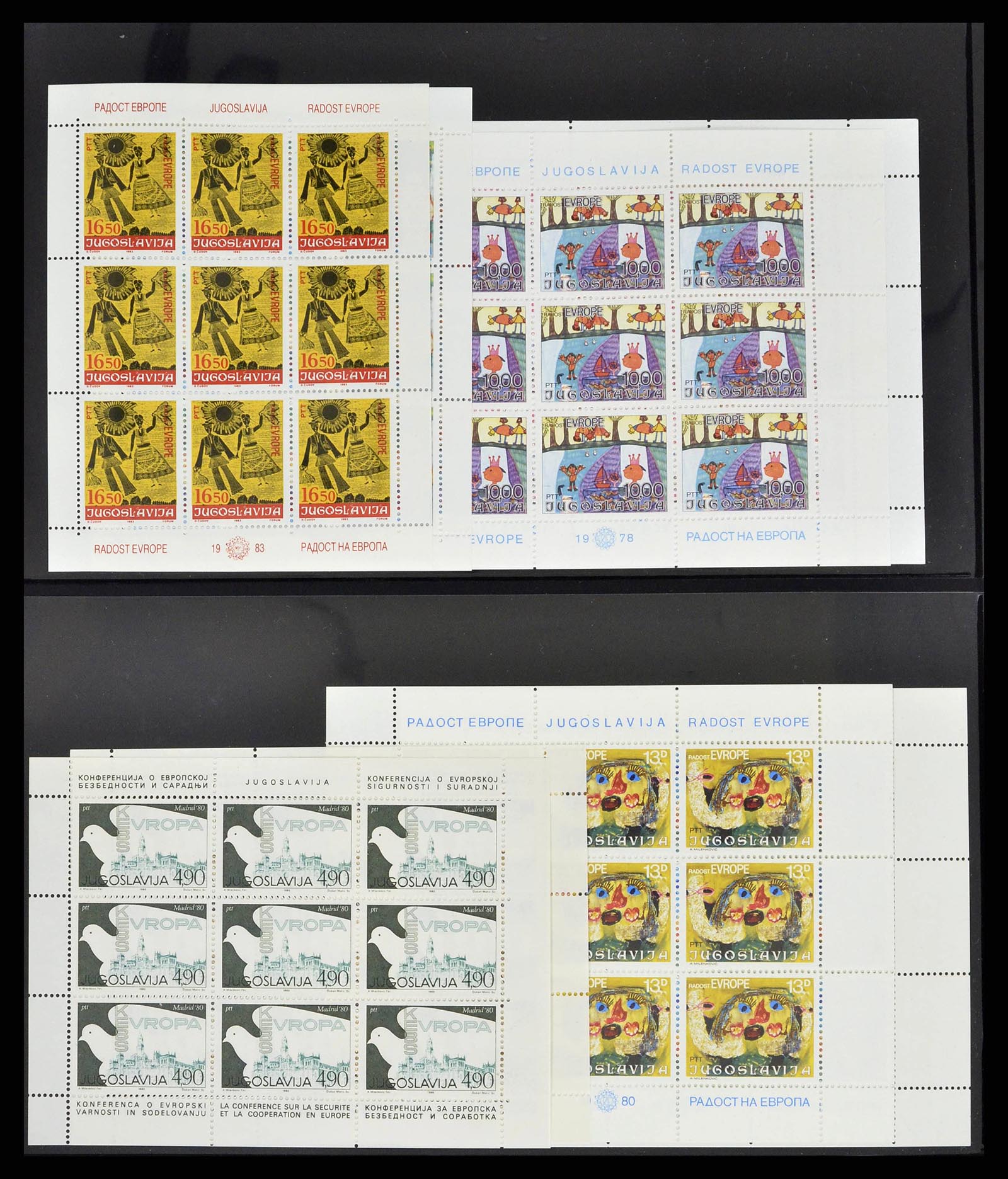 38242 0042 - Stamp collection 38242 European countries mint never hinged 1937-2002.