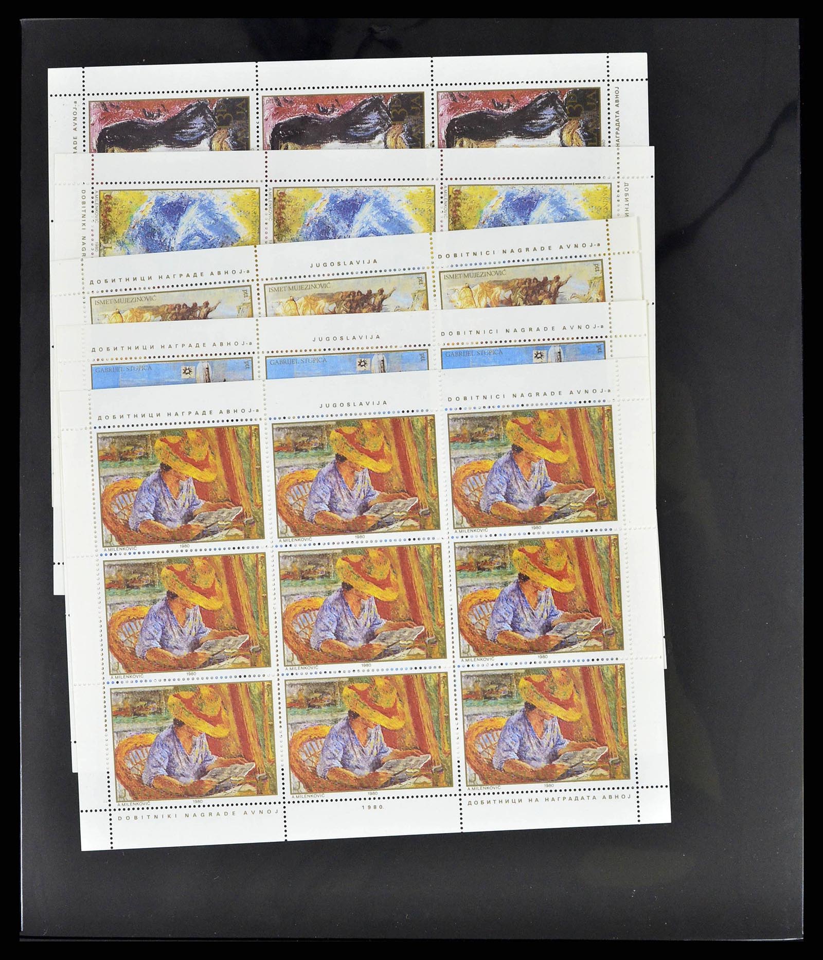 38242 0055 - Stamp collection 38242 European countries mint never hinged 1937-2002.