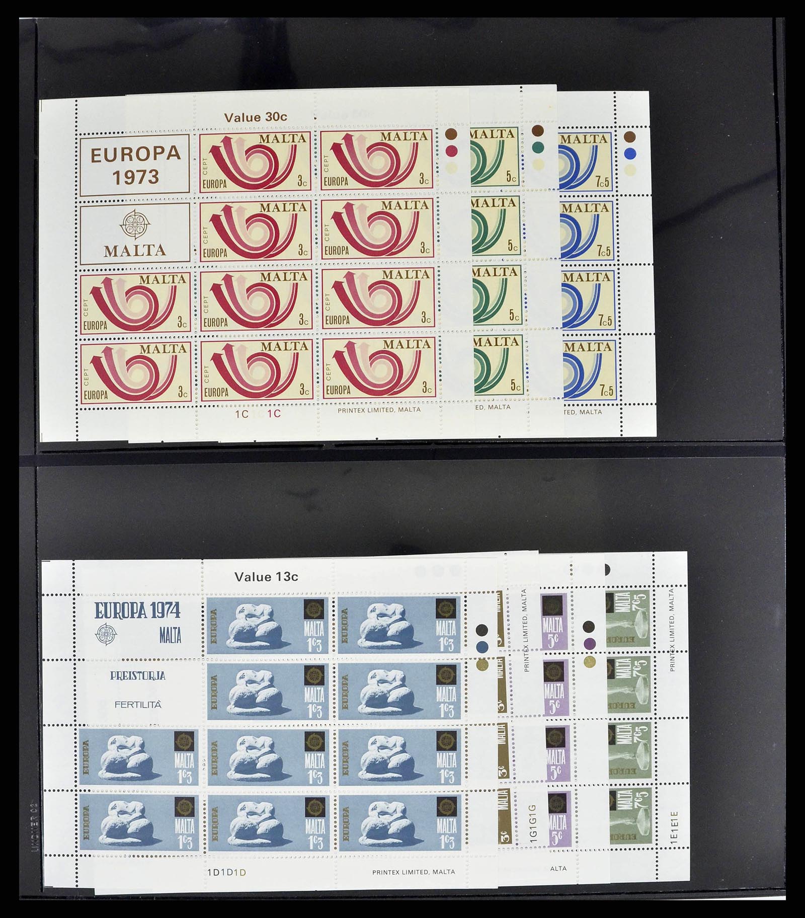 38242 0060 - Stamp collection 38242 European countries mint never hinged 1937-2002.