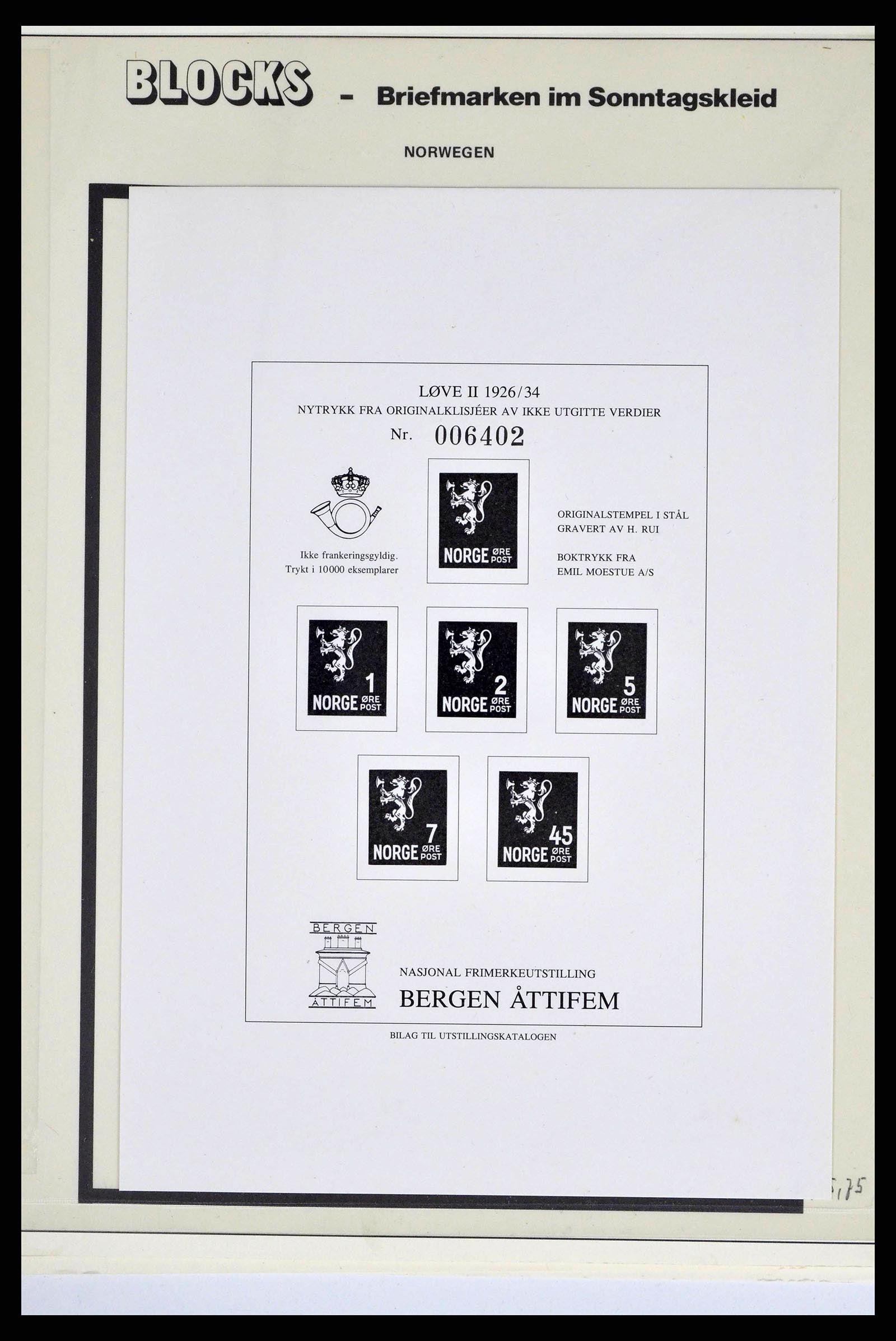 38242 0354 - Stamp collection 38242 European countries mint never hinged 1937-2002.