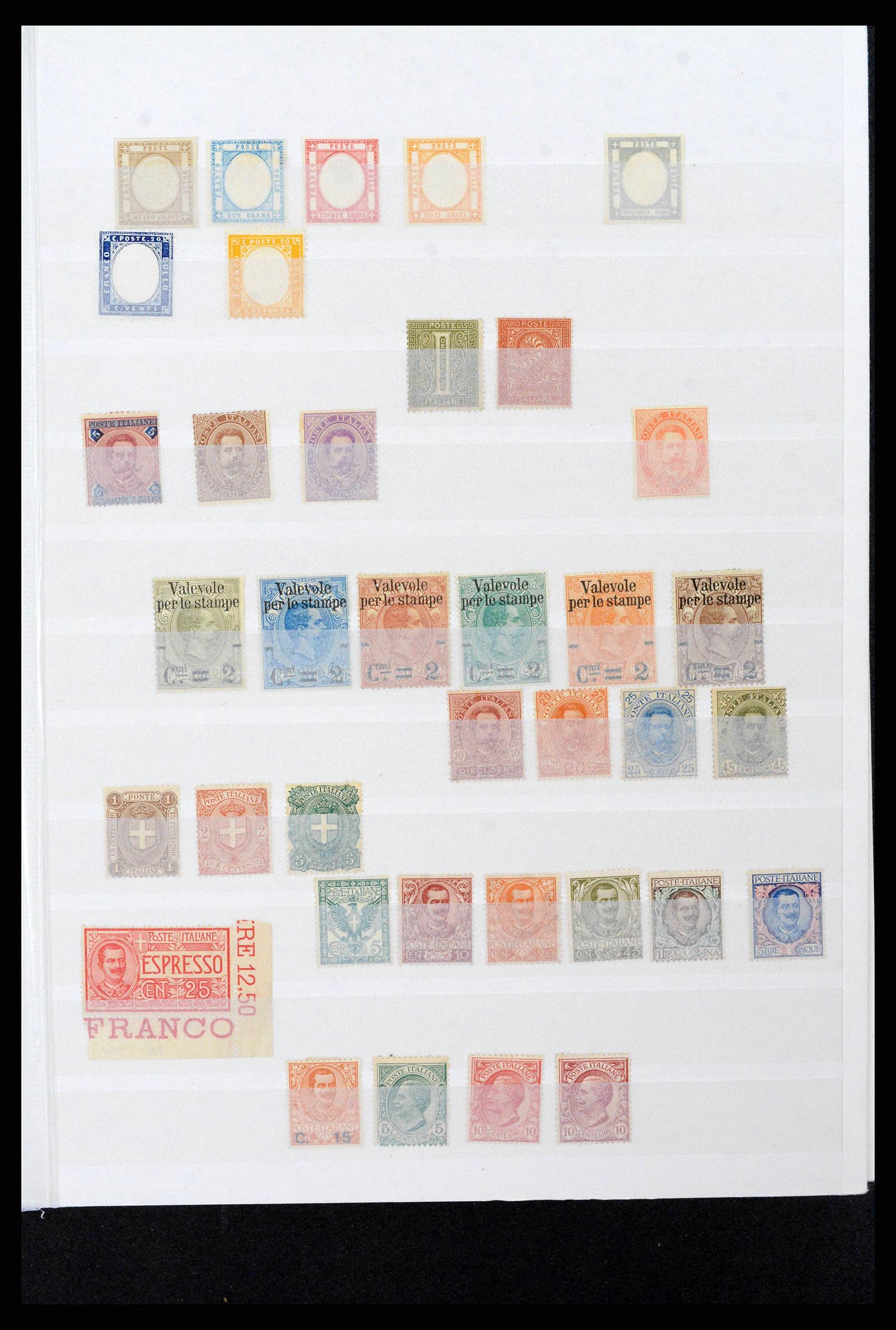 38243 0001 - Postzegelverzameling 38243 Italië 1862-2011.