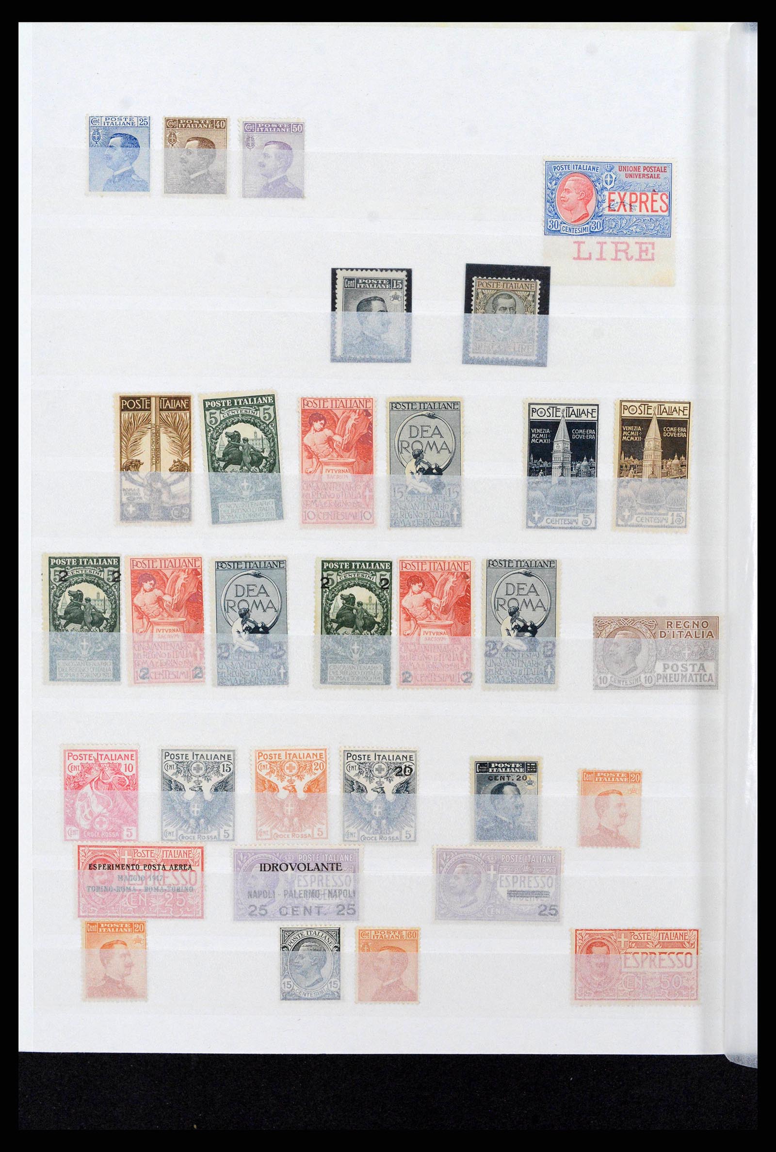38243 0002 - Postzegelverzameling 38243 Italië 1862-2011.