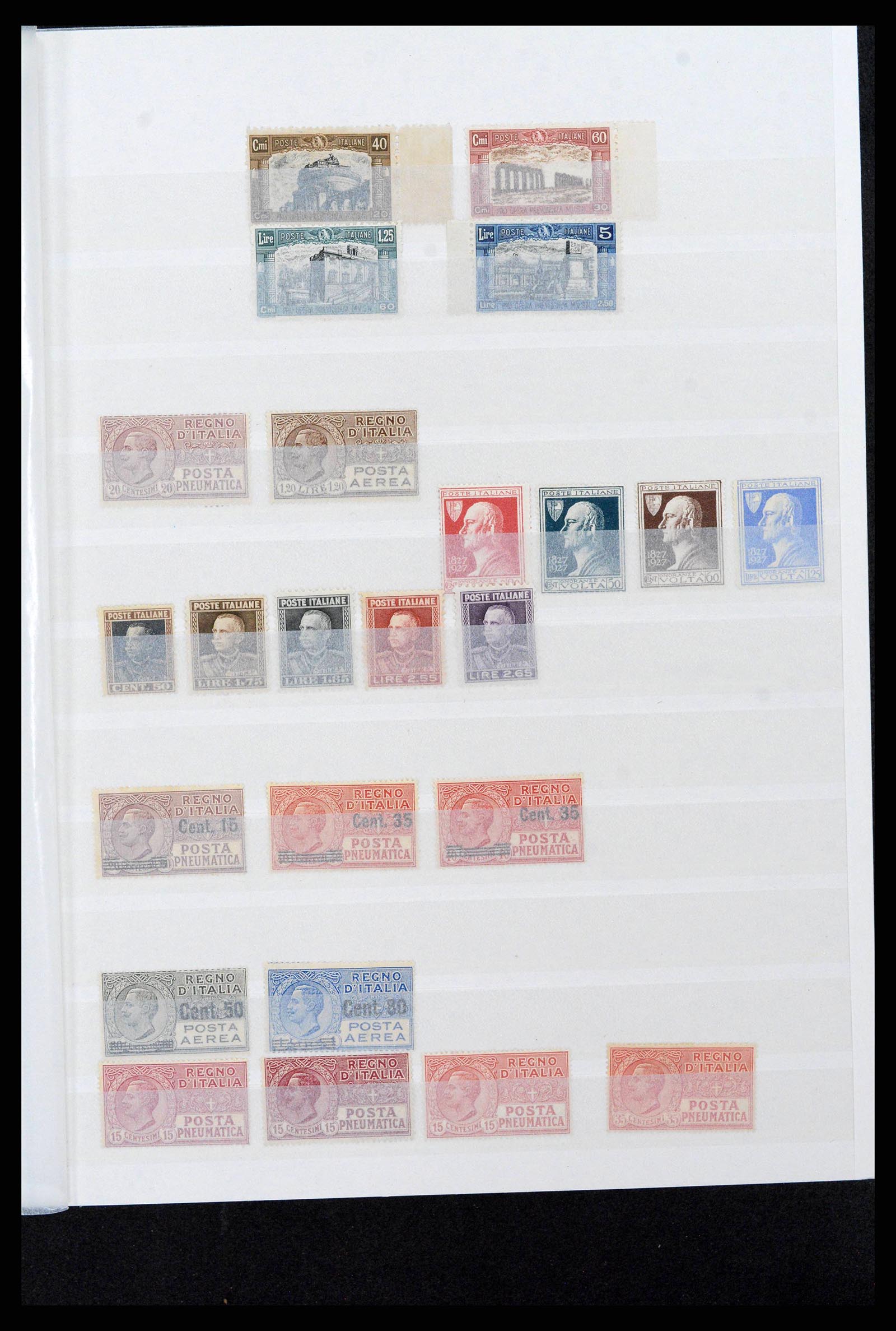 38243 0007 - Postzegelverzameling 38243 Italië 1862-2011.