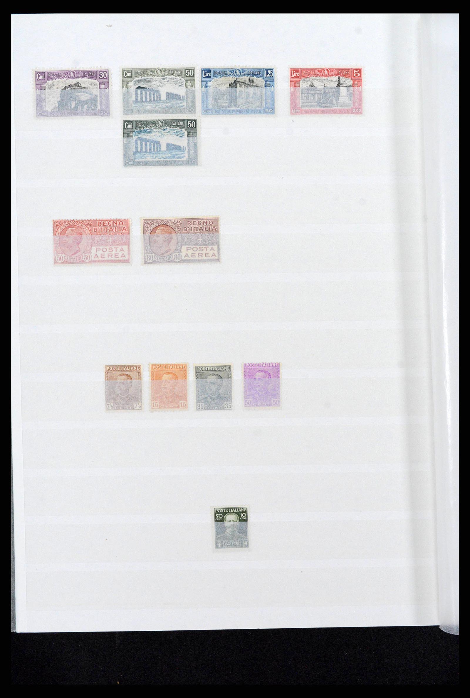 38243 0008 - Postzegelverzameling 38243 Italië 1862-2011.