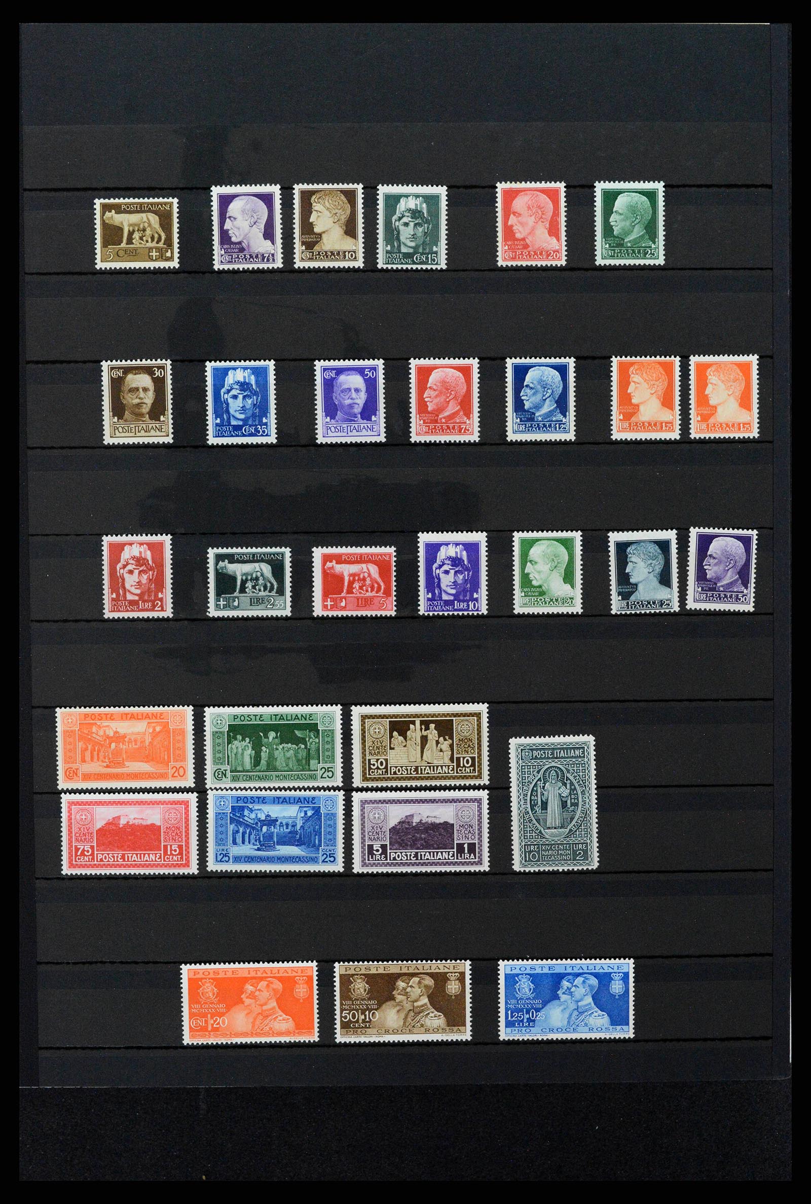 38243 0009 - Postzegelverzameling 38243 Italië 1862-2011.