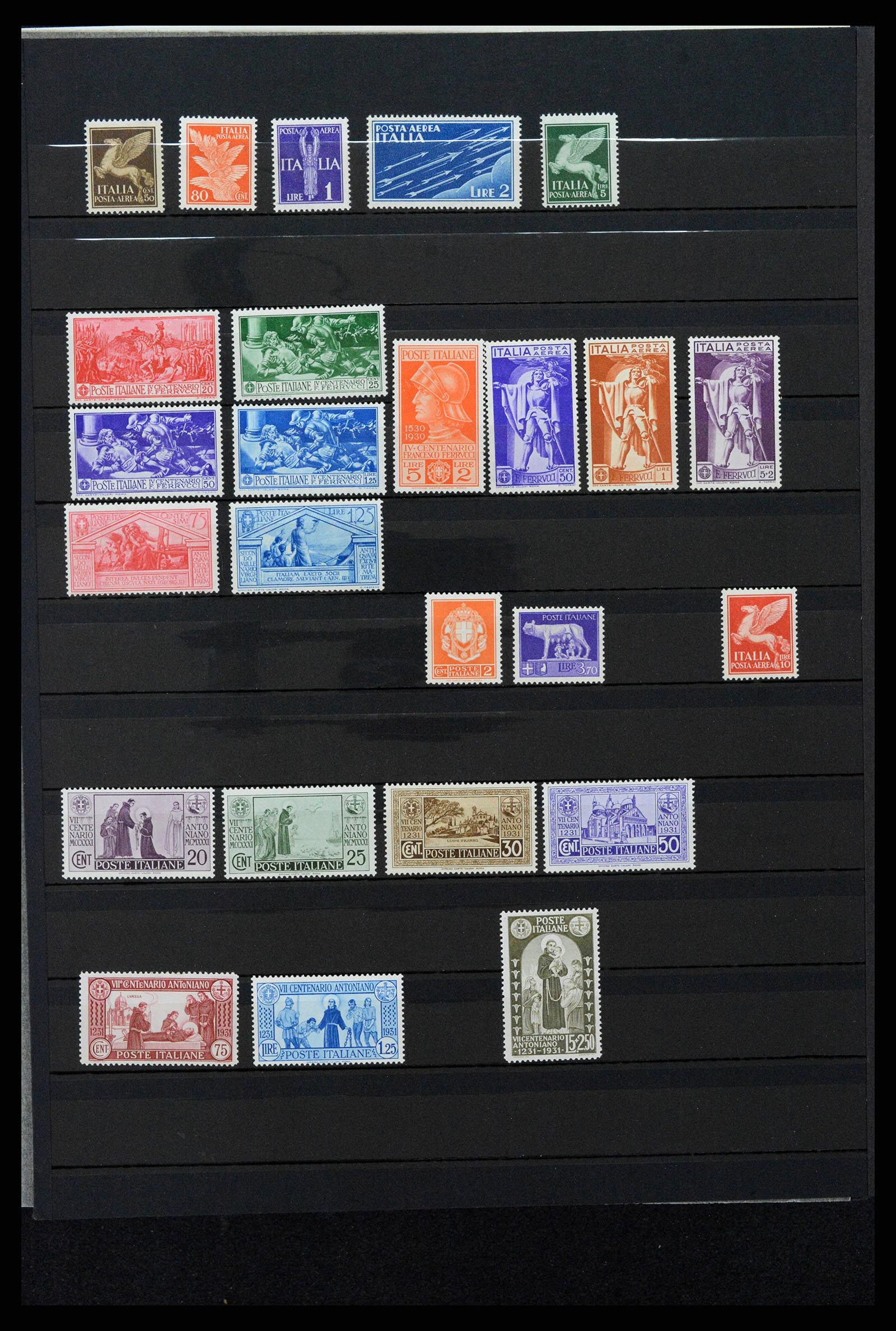 38243 0010 - Stamp collection 38243 Italy 1862-2011.