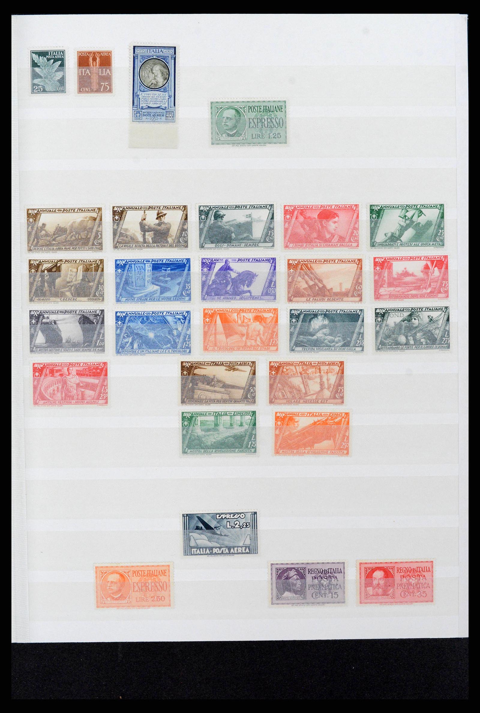 38243 0013 - Postzegelverzameling 38243 Italië 1862-2011.