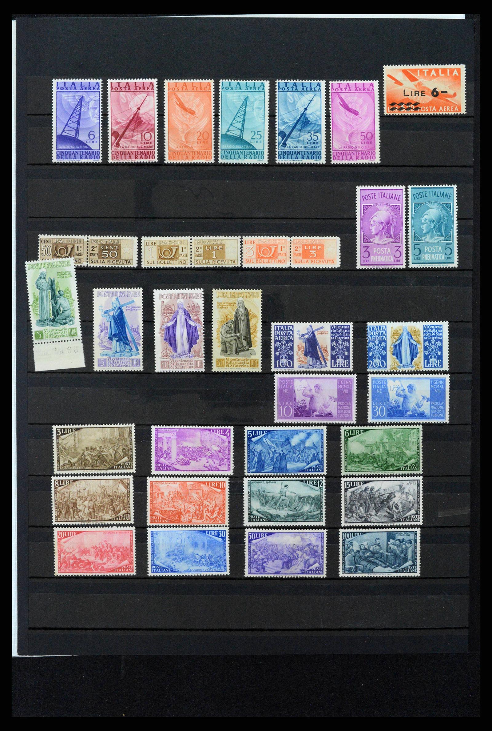 38243 0022 - Postzegelverzameling 38243 Italië 1862-2011.