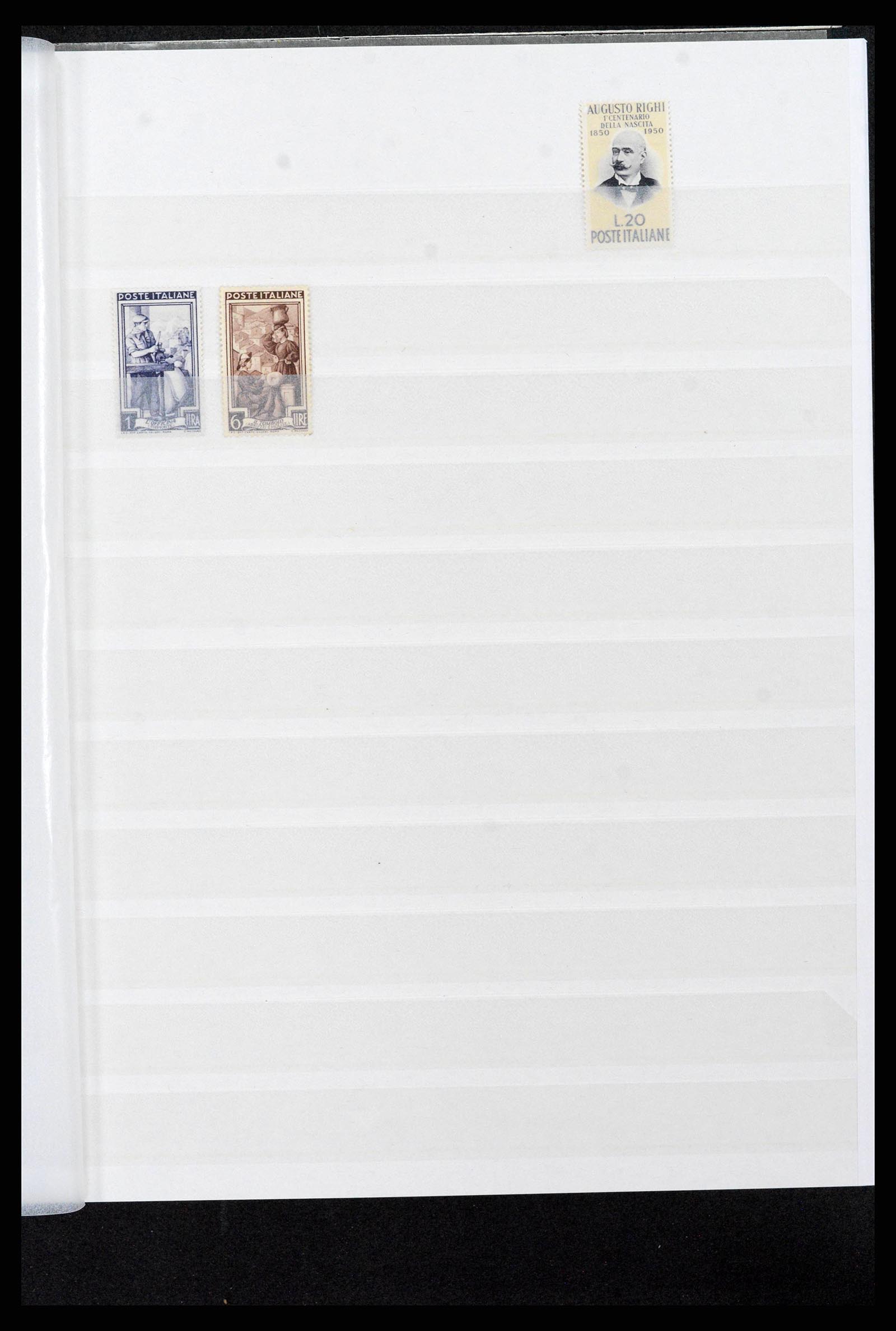 38243 0025 - Postzegelverzameling 38243 Italië 1862-2011.
