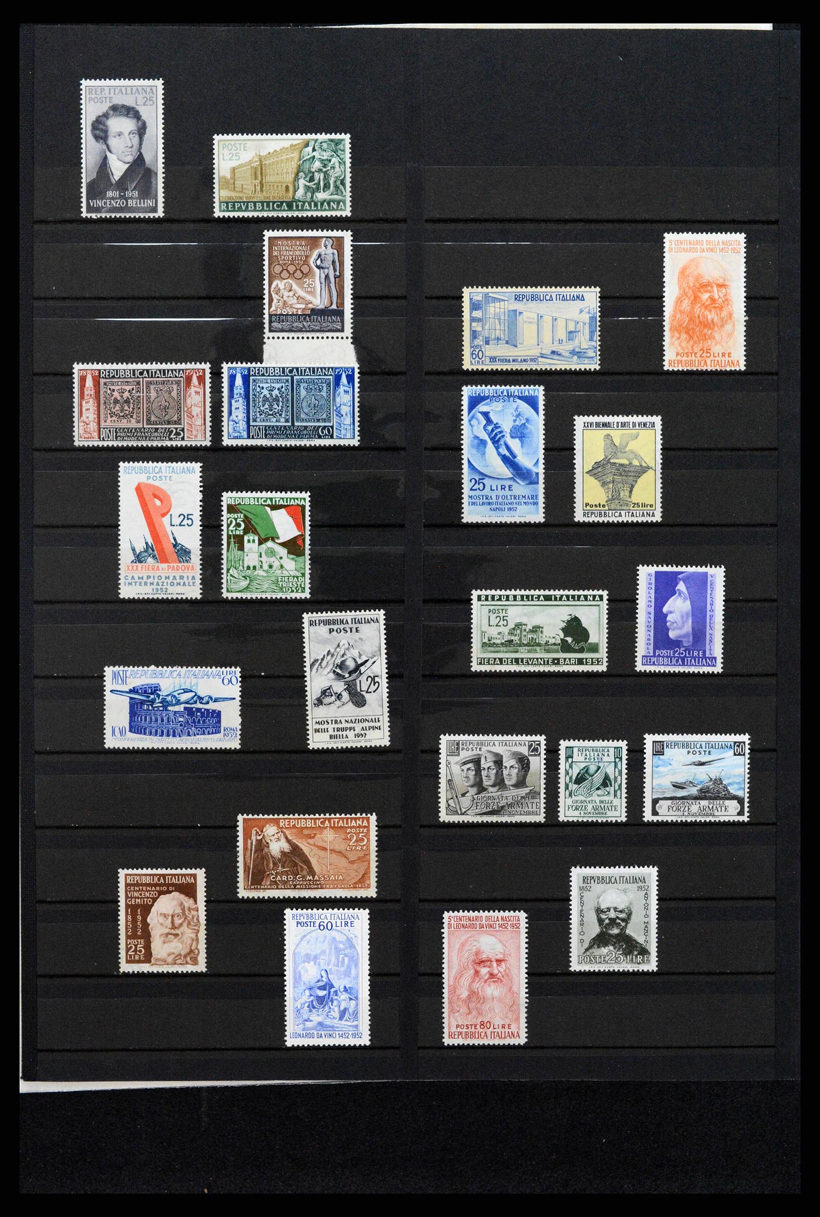 38243 0028 - Stamp collection 38243 Italy 1862-2011.