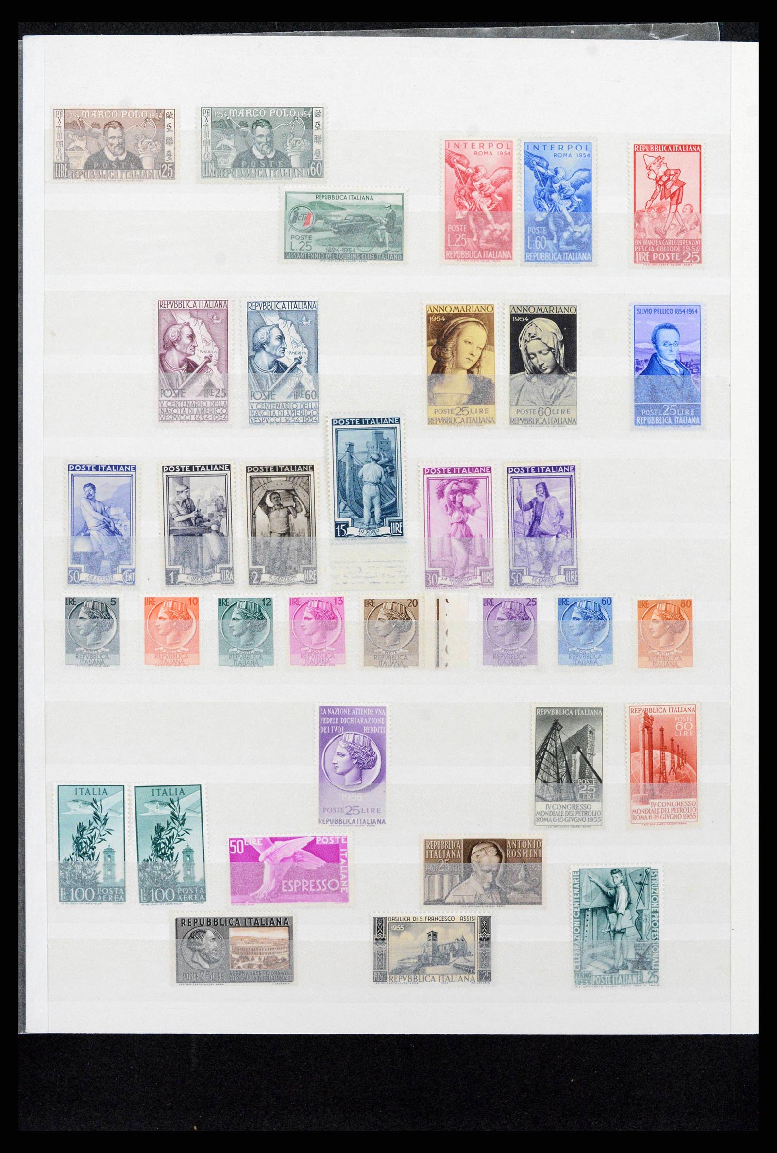 38243 0030 - Stamp collection 38243 Italy 1862-2011.