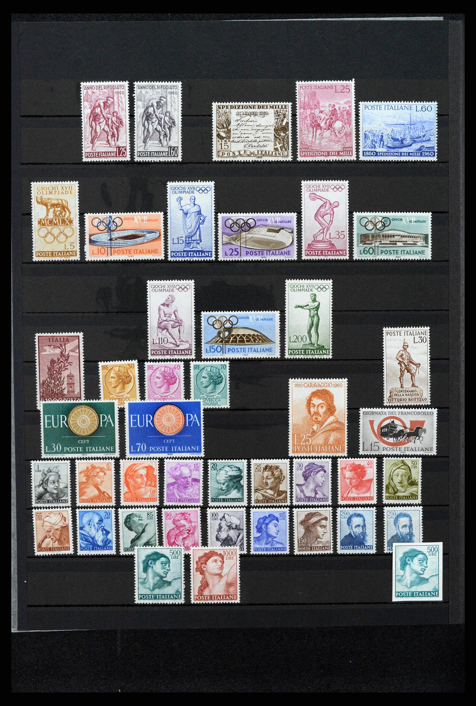 38243 0034 - Postzegelverzameling 38243 Italië 1862-2011.