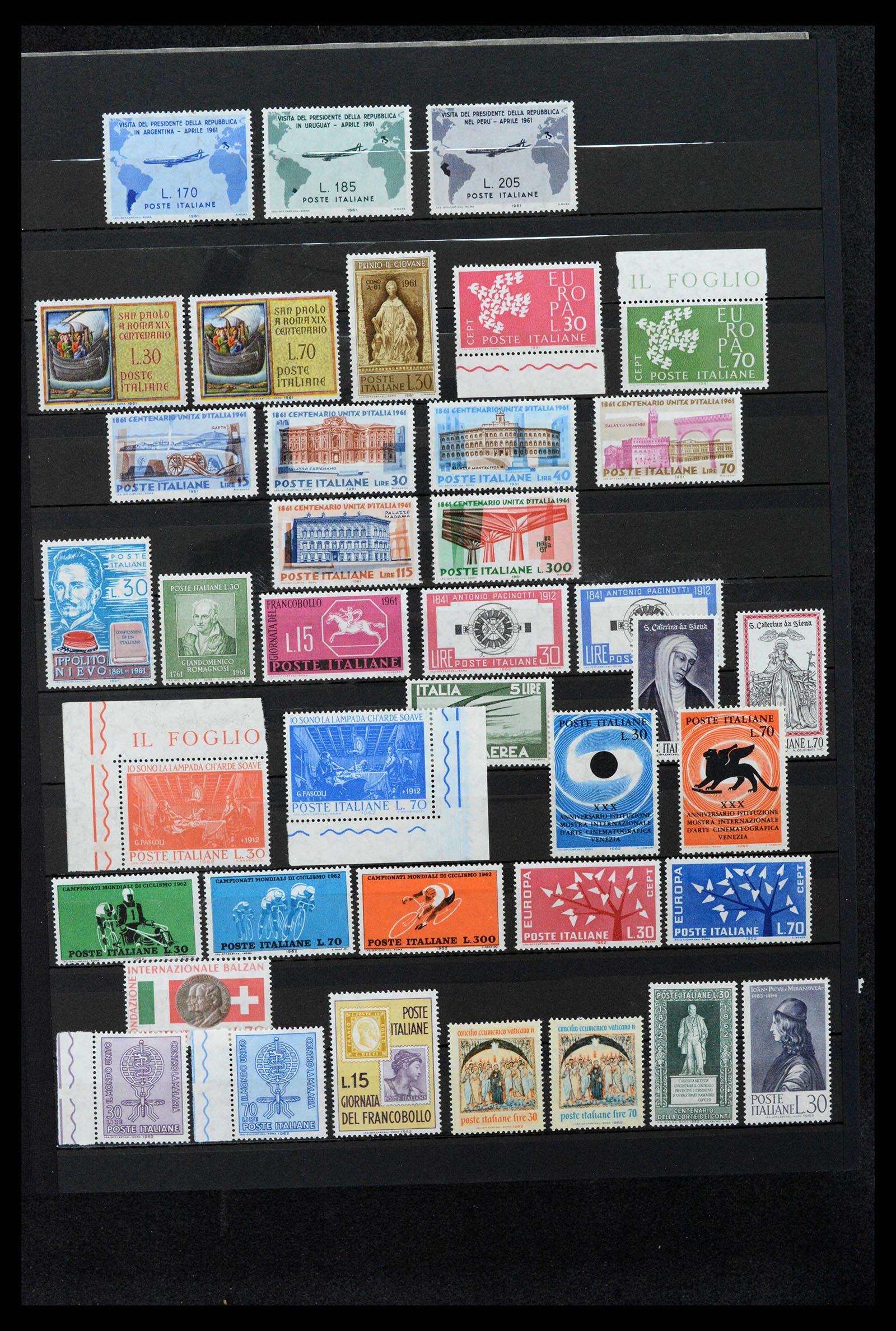 38243 0035 - Postzegelverzameling 38243 Italië 1862-2011.