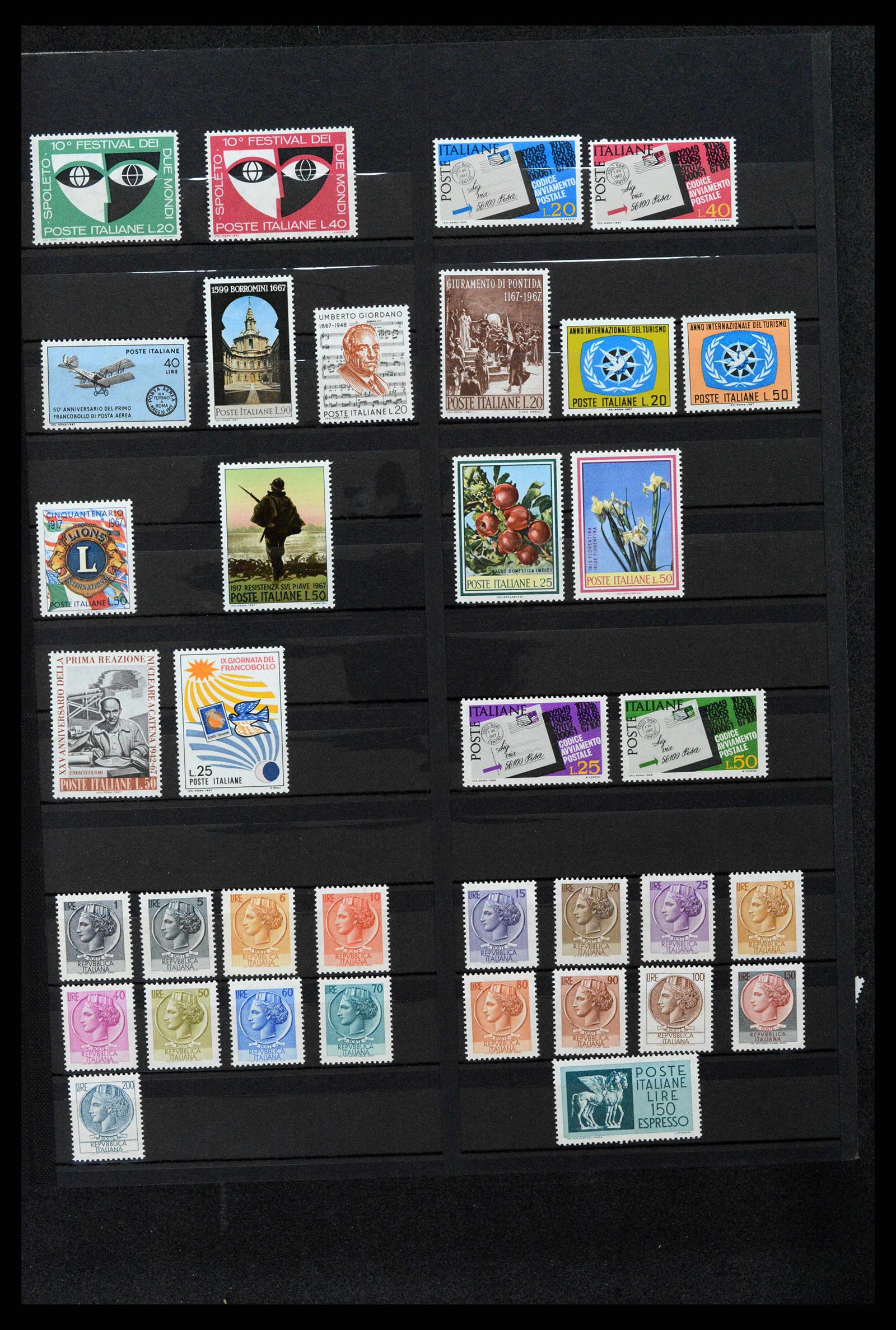 38243 0039 - Postzegelverzameling 38243 Italië 1862-2011.