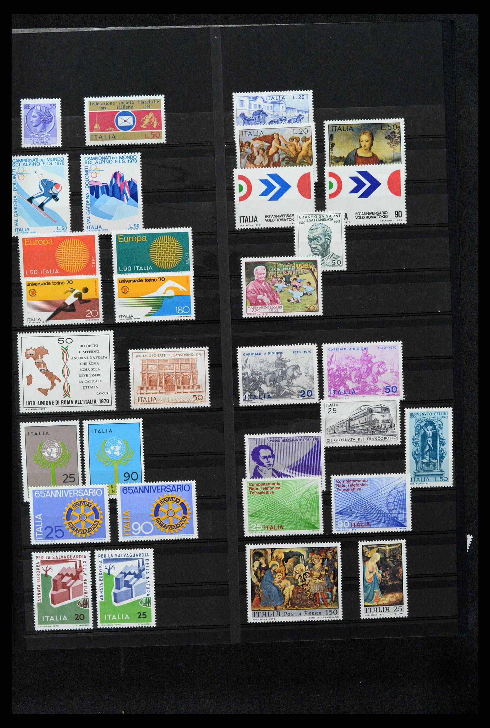 38243 0041 - Postzegelverzameling 38243 Italië 1862-2011.