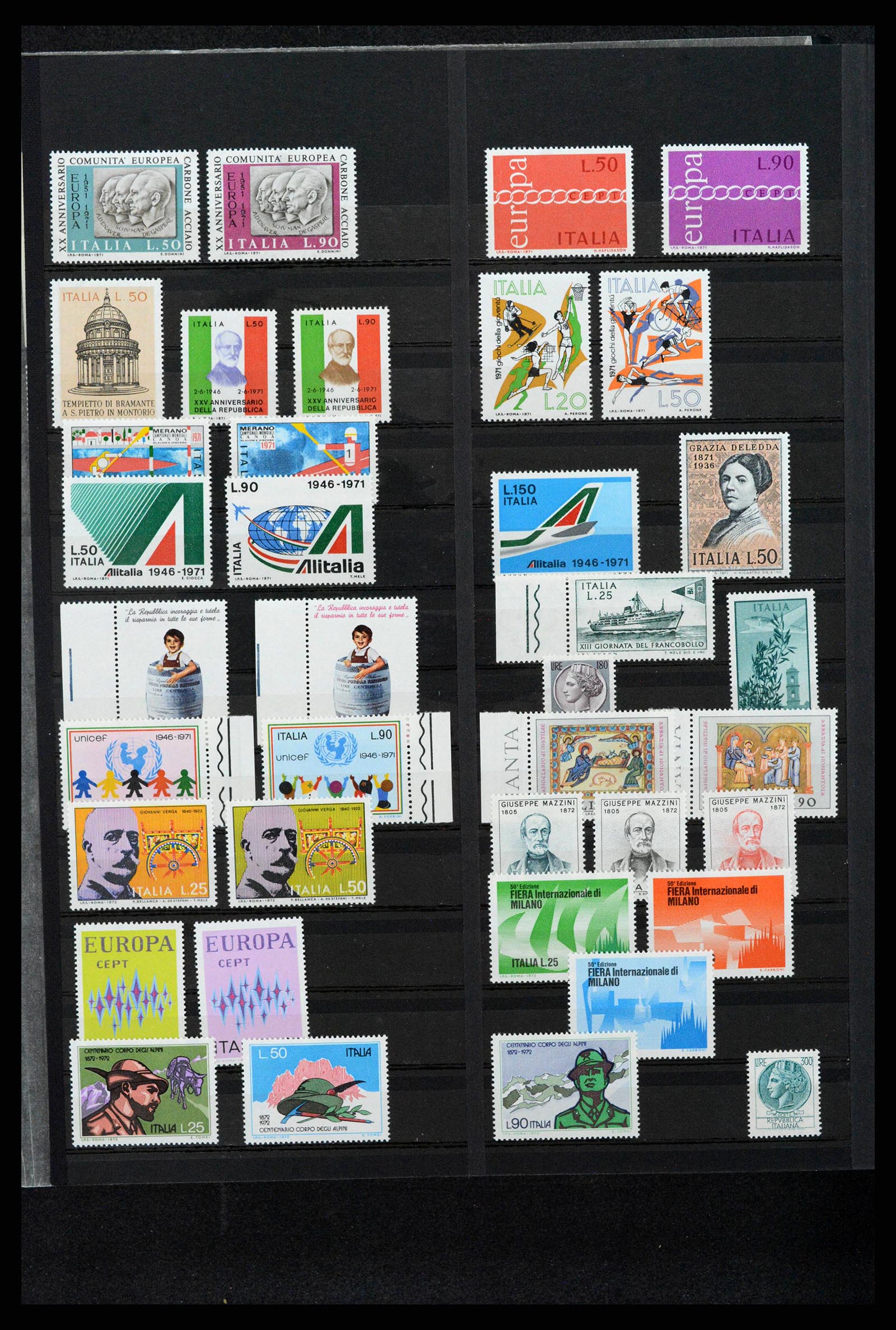 38243 0042 - Postzegelverzameling 38243 Italië 1862-2011.