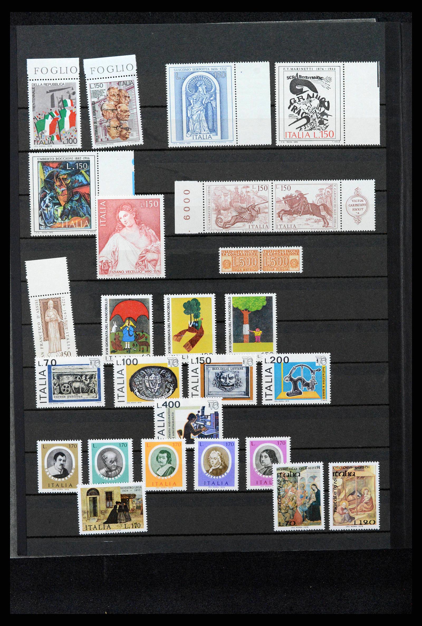 38243 0048 - Stamp collection 38243 Italy 1862-2011.