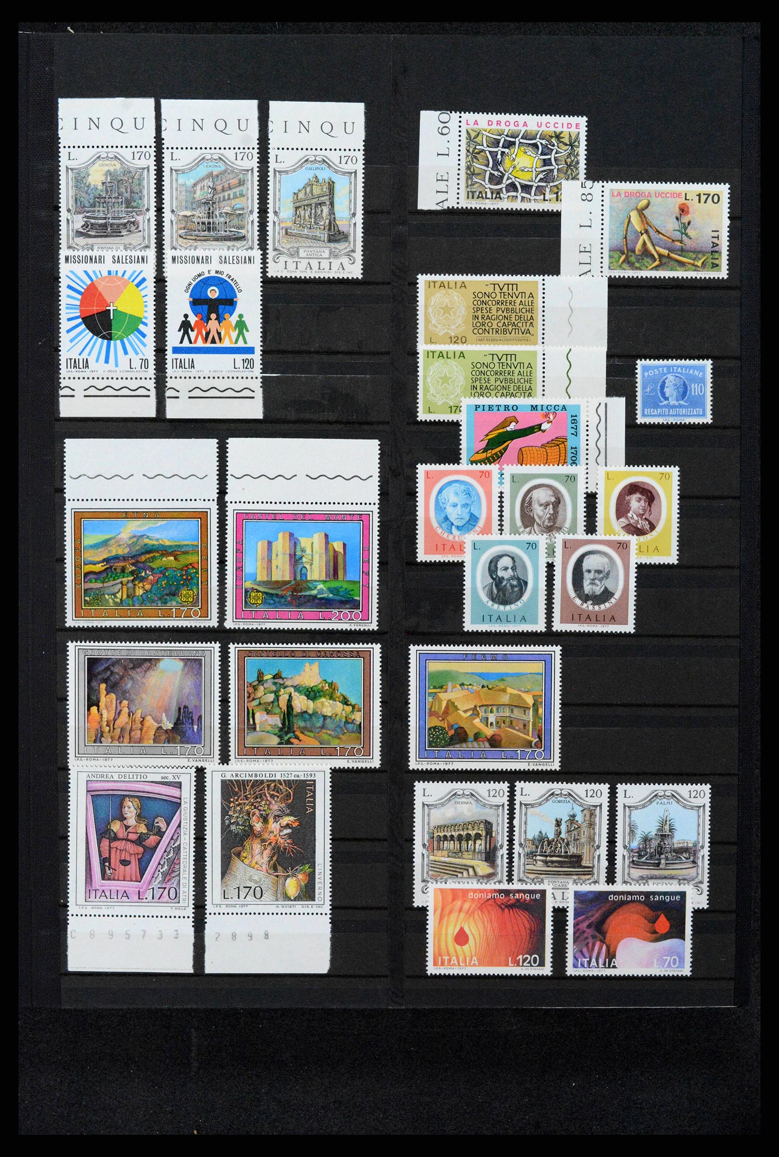 38243 0049 - Postzegelverzameling 38243 Italië 1862-2011.