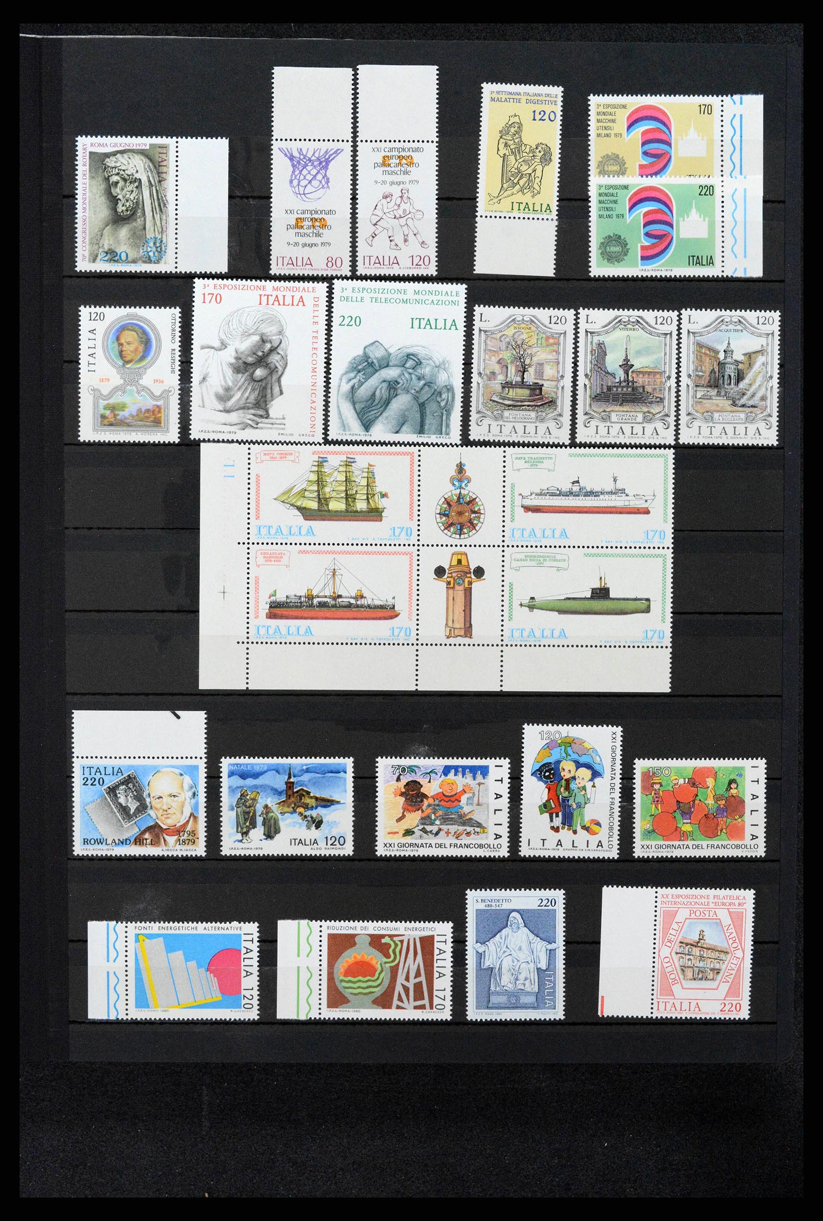 38243 0053 - Postzegelverzameling 38243 Italië 1862-2011.