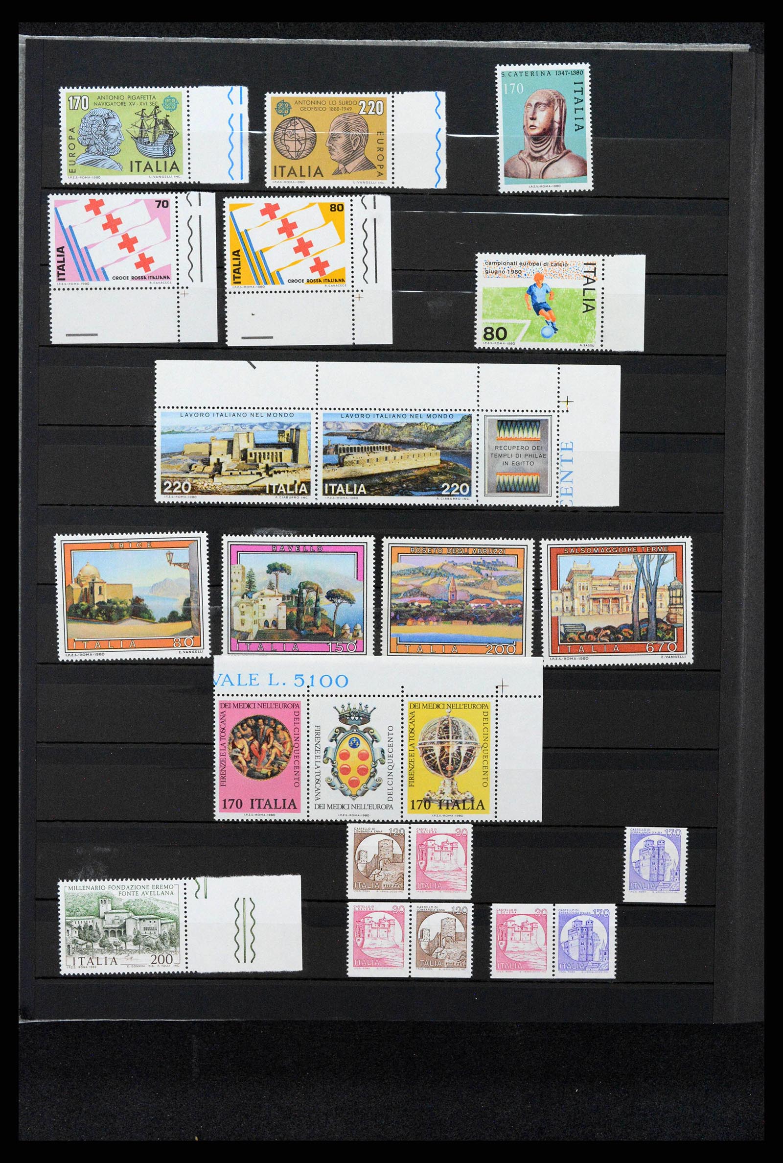 38243 0054 - Postzegelverzameling 38243 Italië 1862-2011.