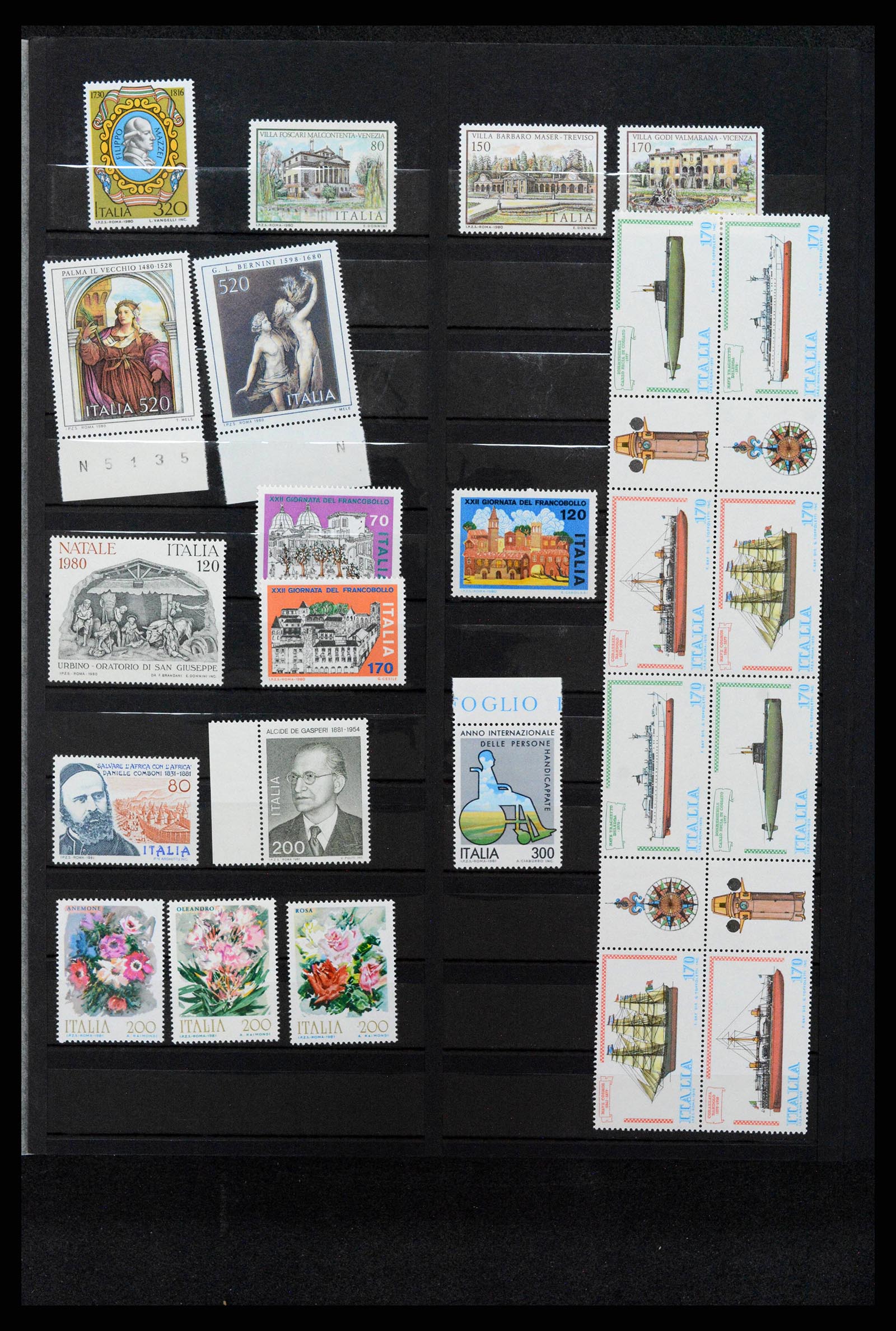 38243 0056 - Postzegelverzameling 38243 Italië 1862-2011.