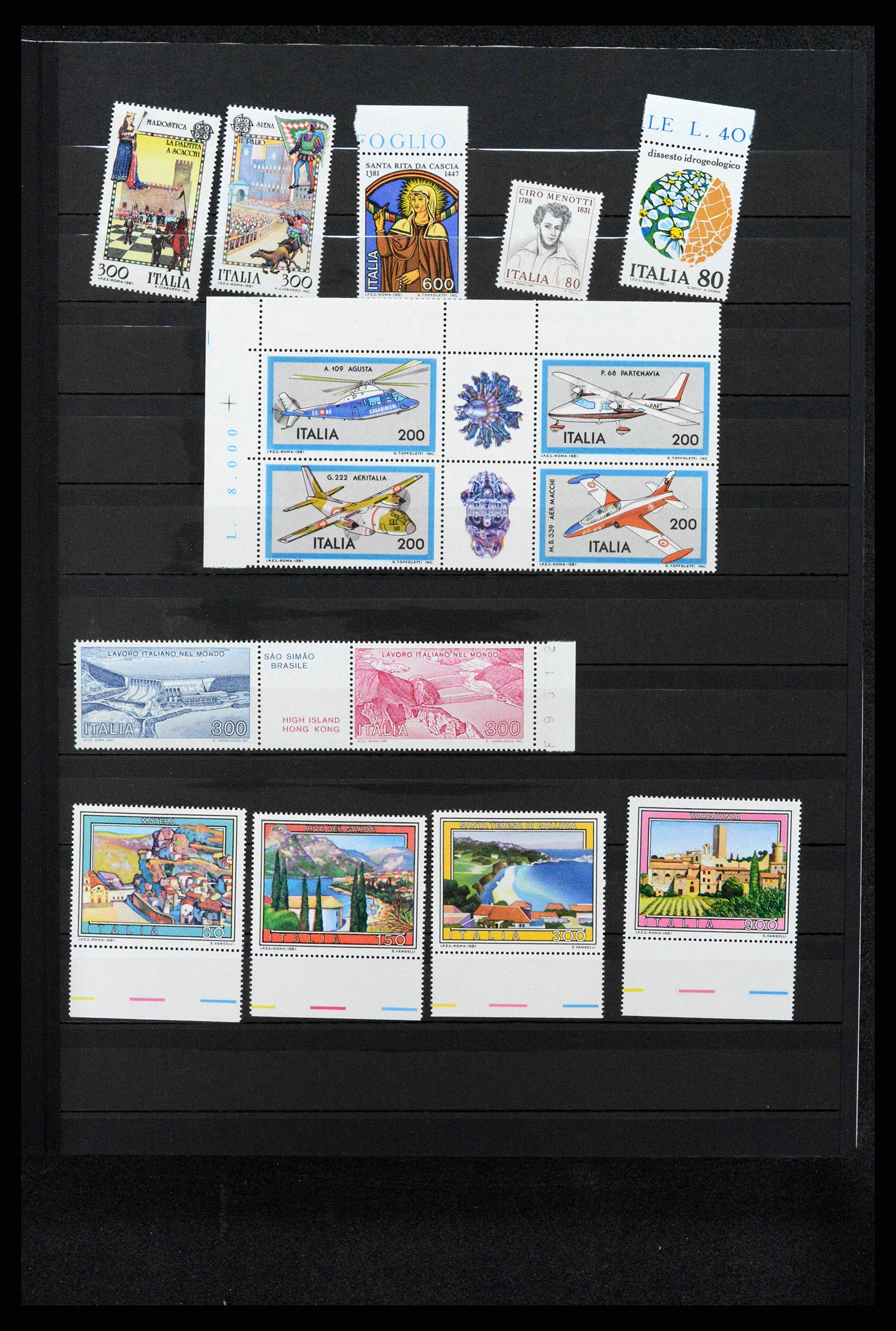 38243 0057 - Postzegelverzameling 38243 Italië 1862-2011.