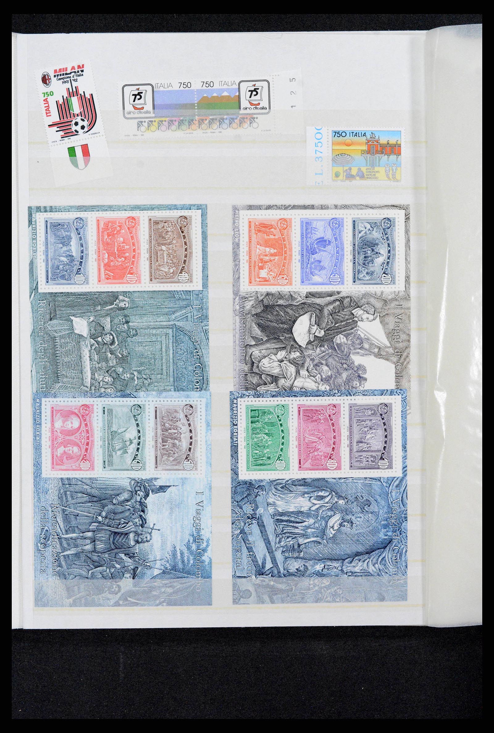 38243 0086 - Stamp collection 38243 Italy 1862-2011.