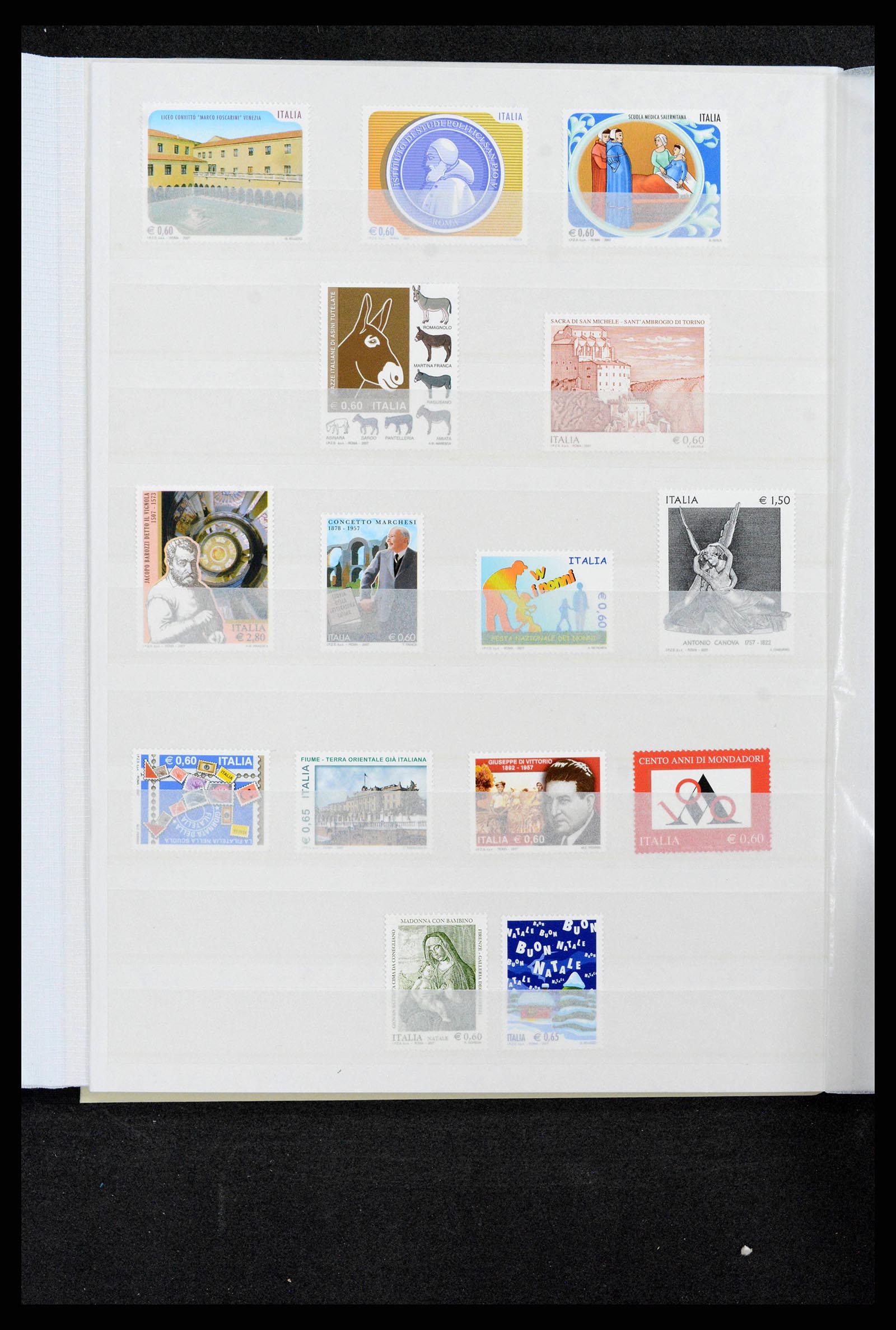 38243 0162 - Postzegelverzameling 38243 Italië 1862-2011.