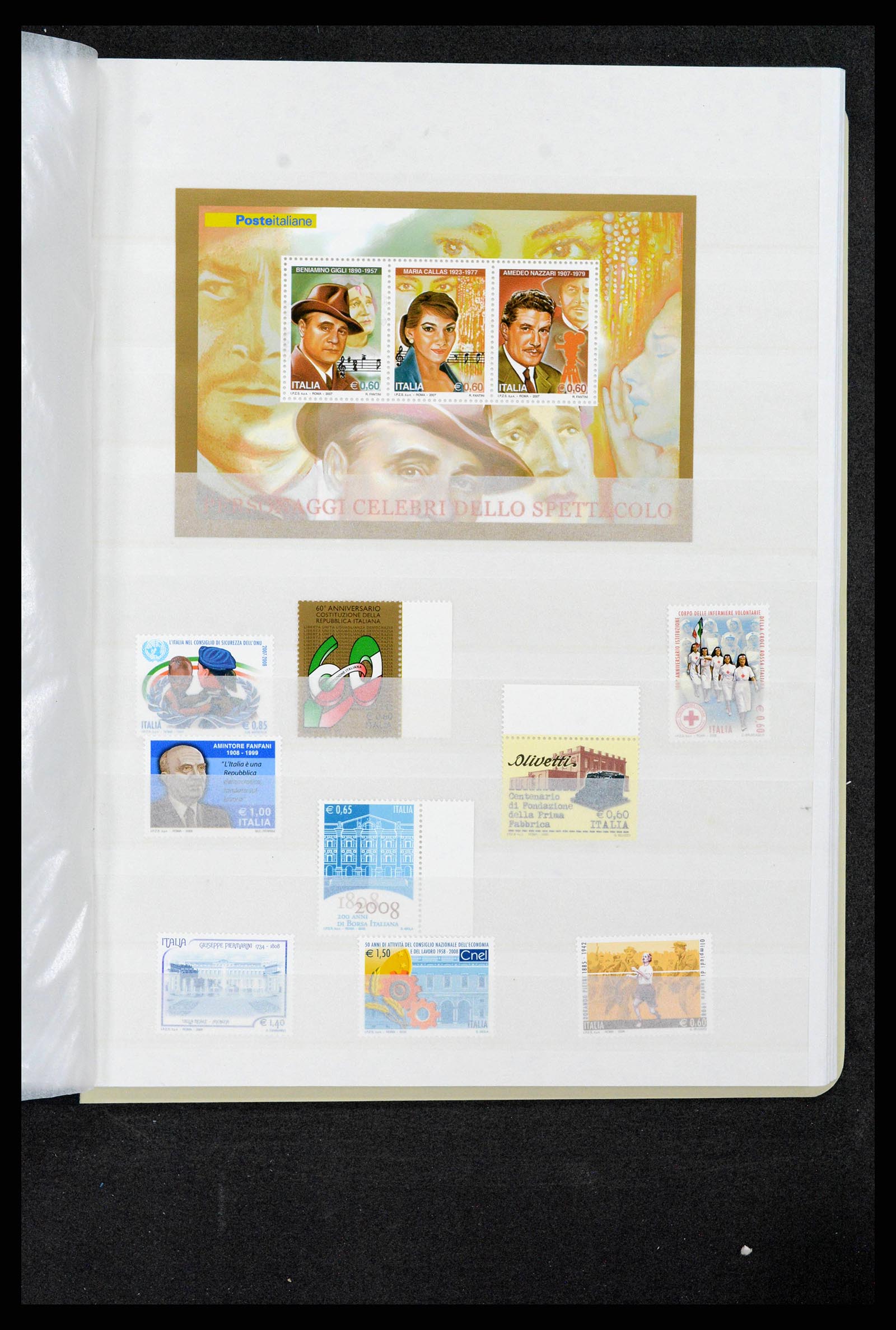 38243 0163 - Postzegelverzameling 38243 Italië 1862-2011.