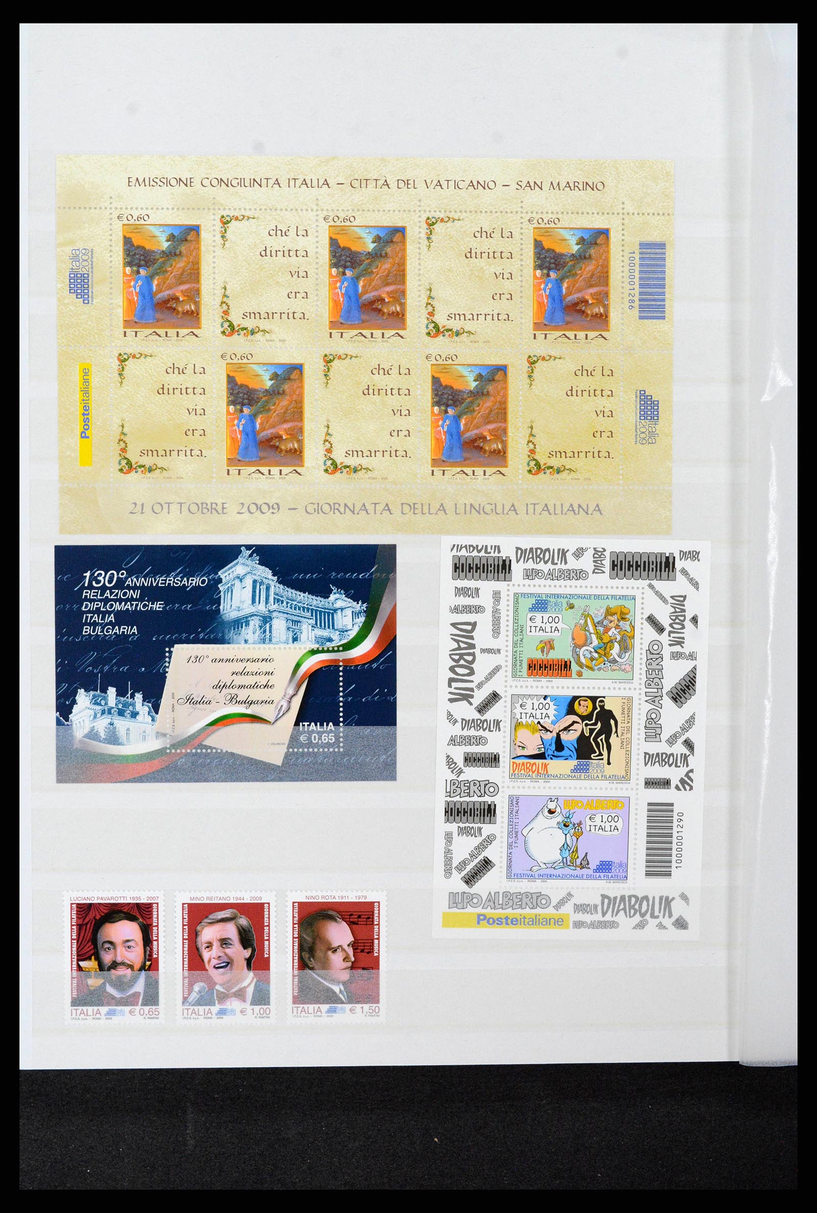 38243 0172 - Postzegelverzameling 38243 Italië 1862-2011.