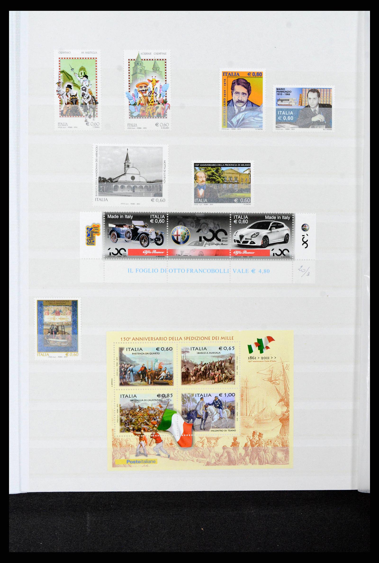 38243 0174 - Postzegelverzameling 38243 Italië 1862-2011.