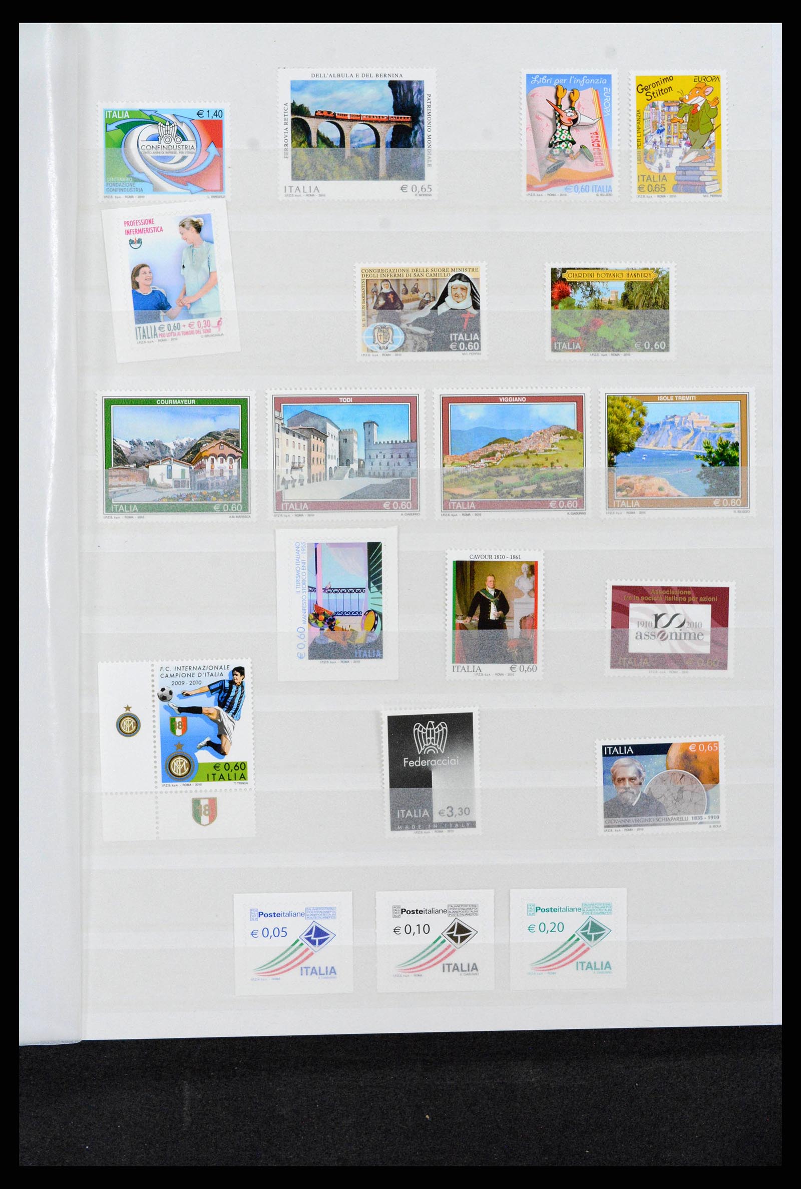 38243 0175 - Postzegelverzameling 38243 Italië 1862-2011.