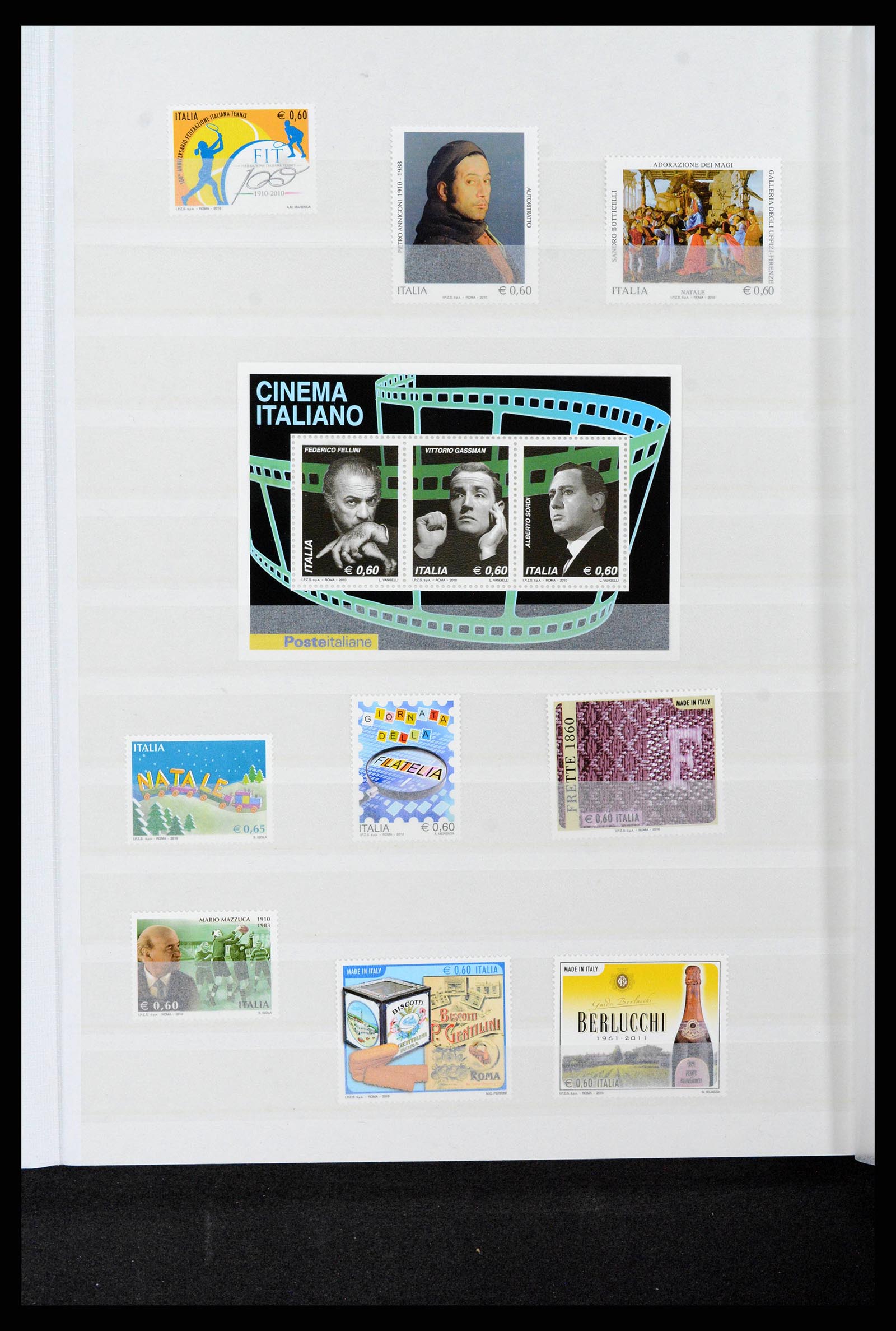 38243 0178 - Postzegelverzameling 38243 Italië 1862-2011.