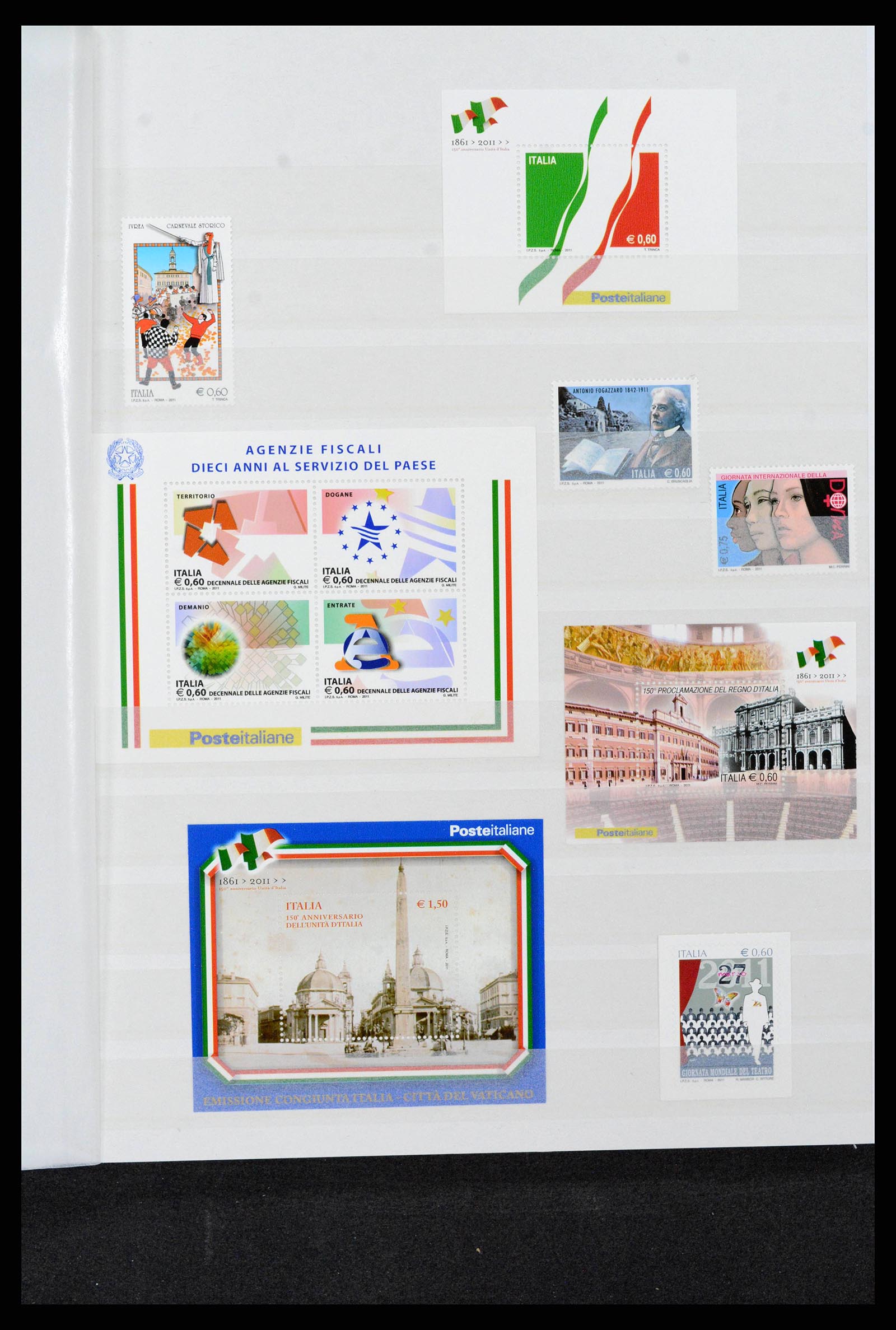 38243 0179 - Postzegelverzameling 38243 Italië 1862-2011.