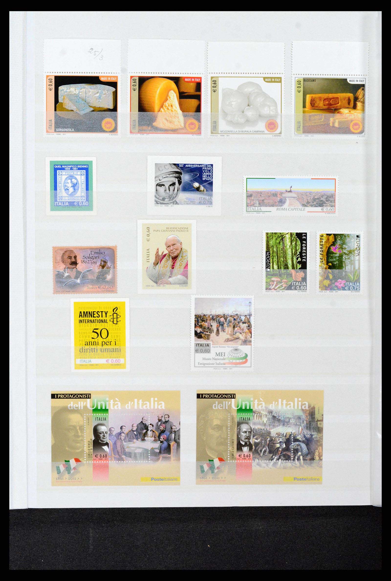 38243 0180 - Postzegelverzameling 38243 Italië 1862-2011.